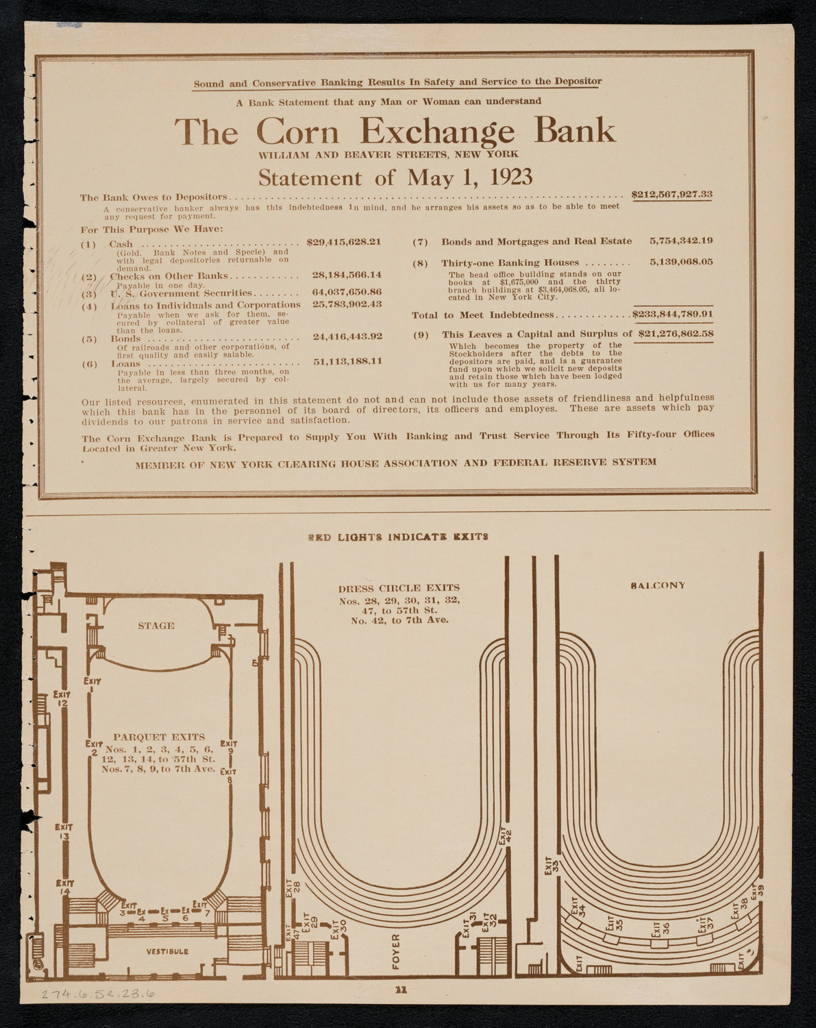 Graduation: College of Dental and Oral Surgery of New York, June 5, 1923, program page 11