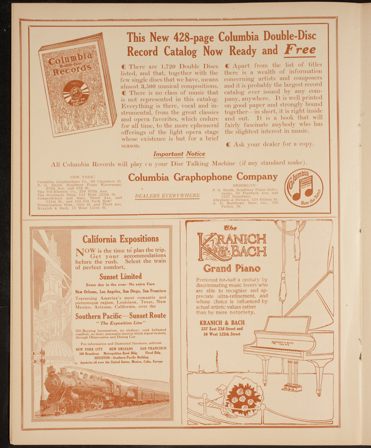 Boston Symphony Orchestra, February 18, 1915, program page 6