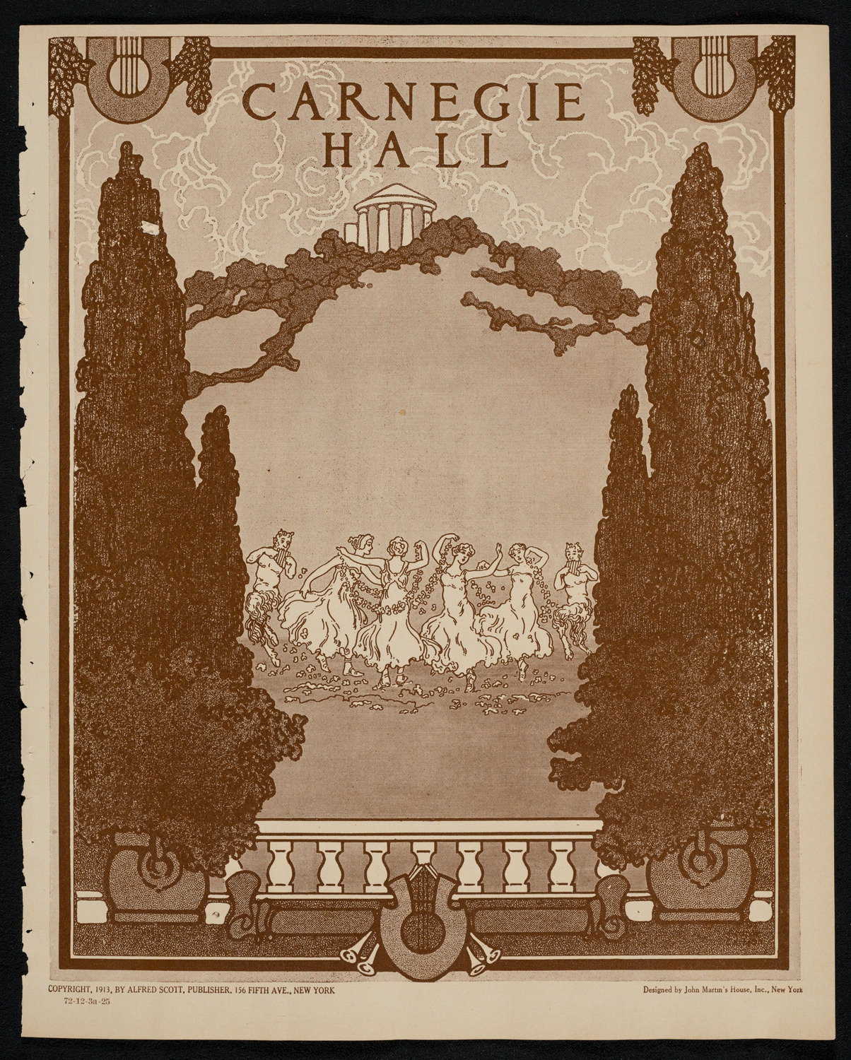 New York Symphony Orchestra, December 3, 1925, program page 1