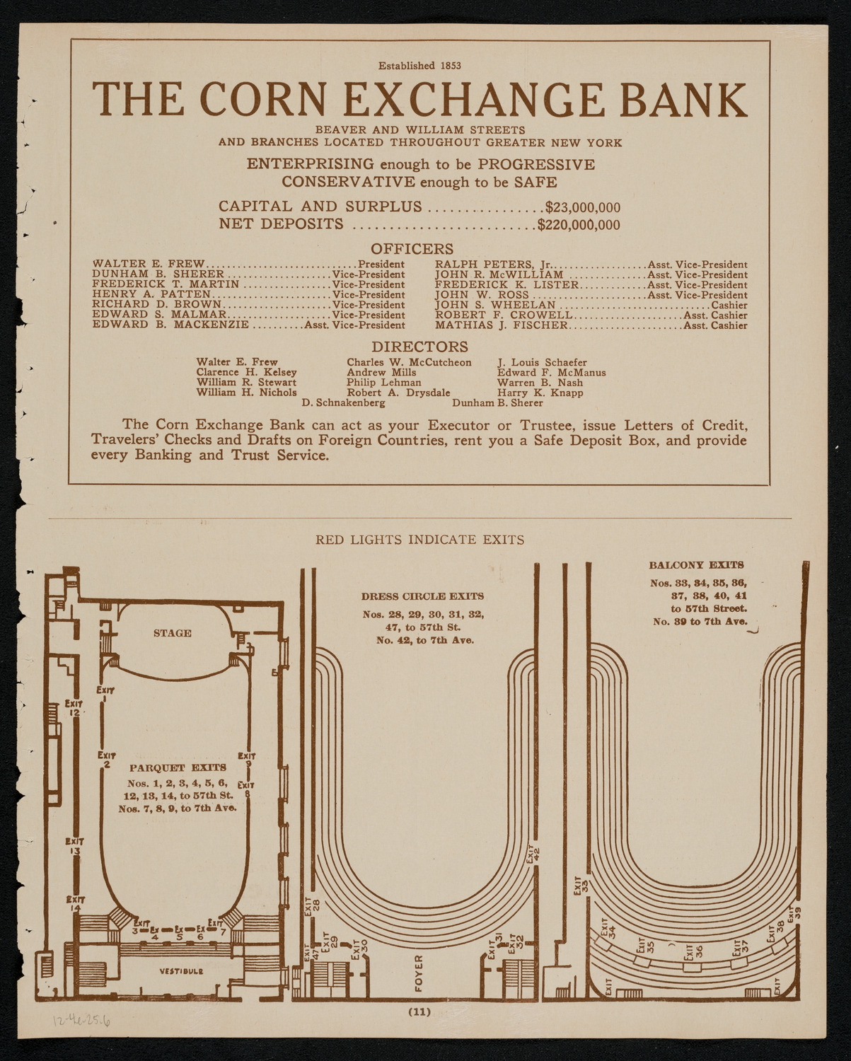 New York Symphony Orchestra, December 4, 1925, program page 11