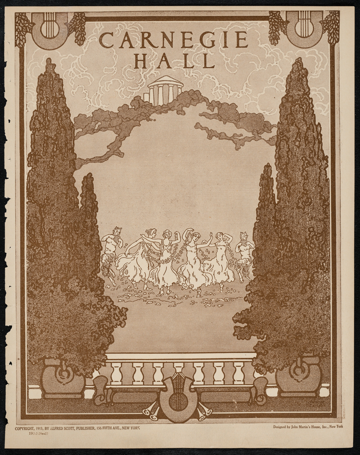 Philadelphia Orchestra, February 28, 1922, program page 1