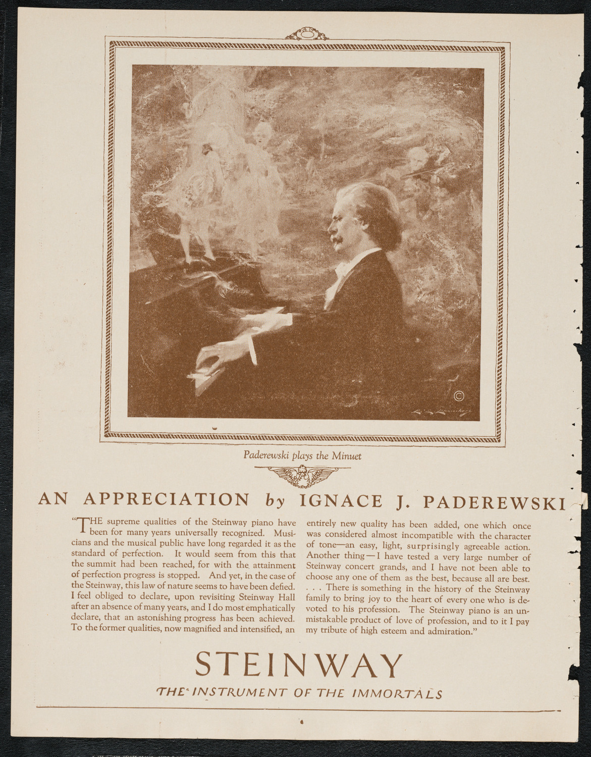 City Symphony Orchestra, December 4, 1922, program page 4