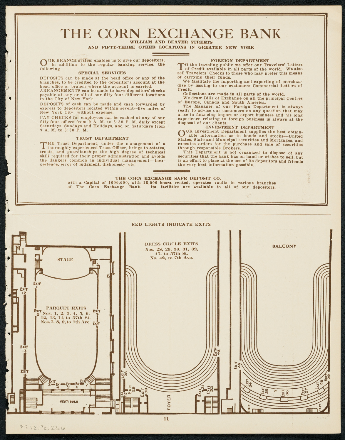 Ignatz Waghalter with the New York Symphony Orchestra, December 7, 1923, program page 11