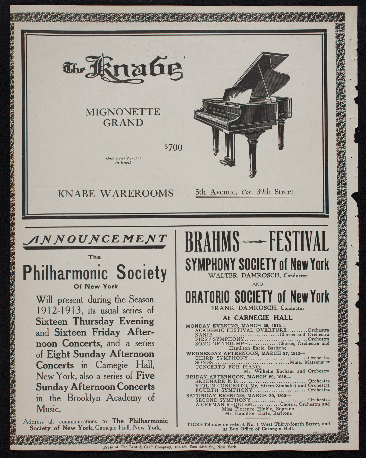 Newman Traveltalks: Moscow and St. Petersburg, March 17, 1912, program page 12