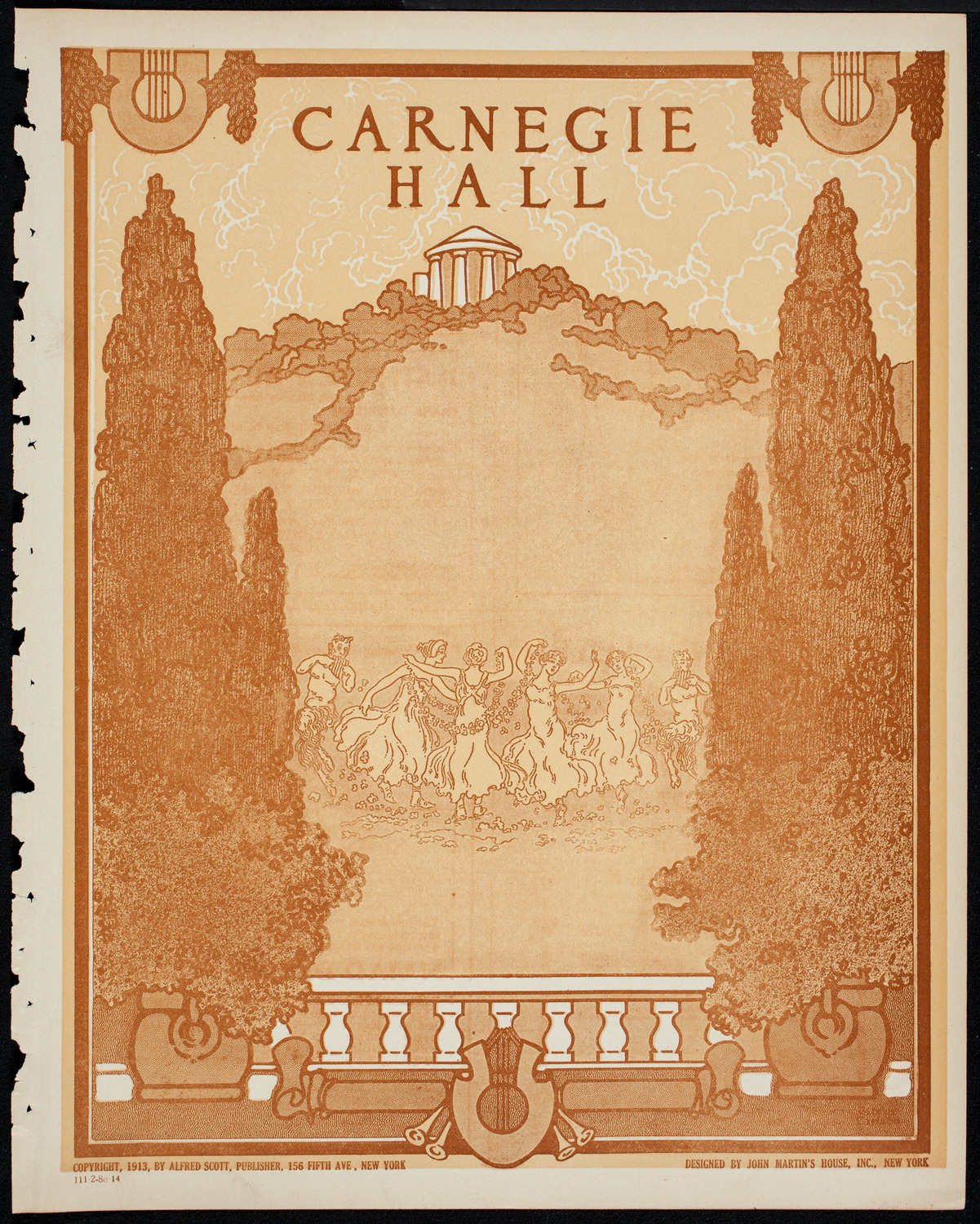 Burton Holmes Travelogue: Japan in Korea, February 8, 1914, program page 1