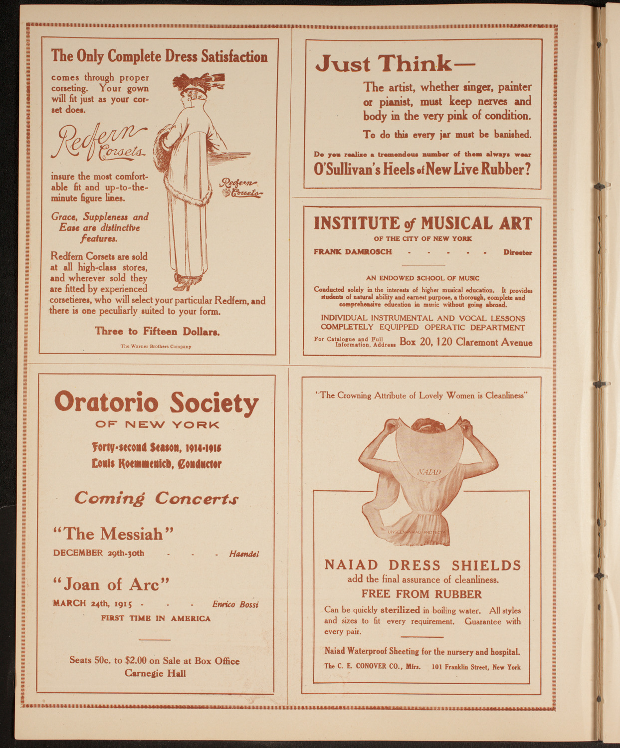 Symphony Concert for Young People, December 19, 1914, program page 2