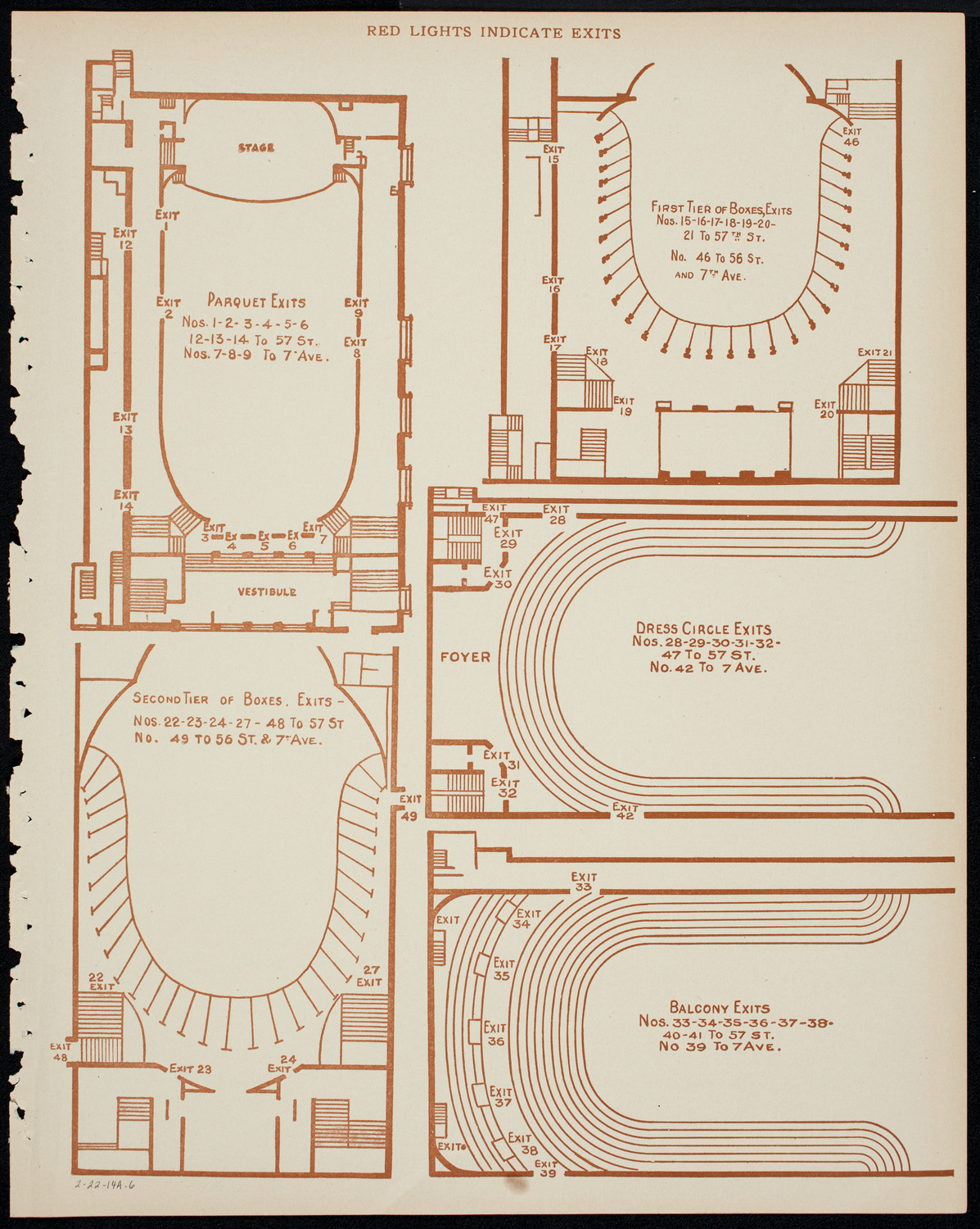 New York Philharmonic, February 22, 1914, program page 11