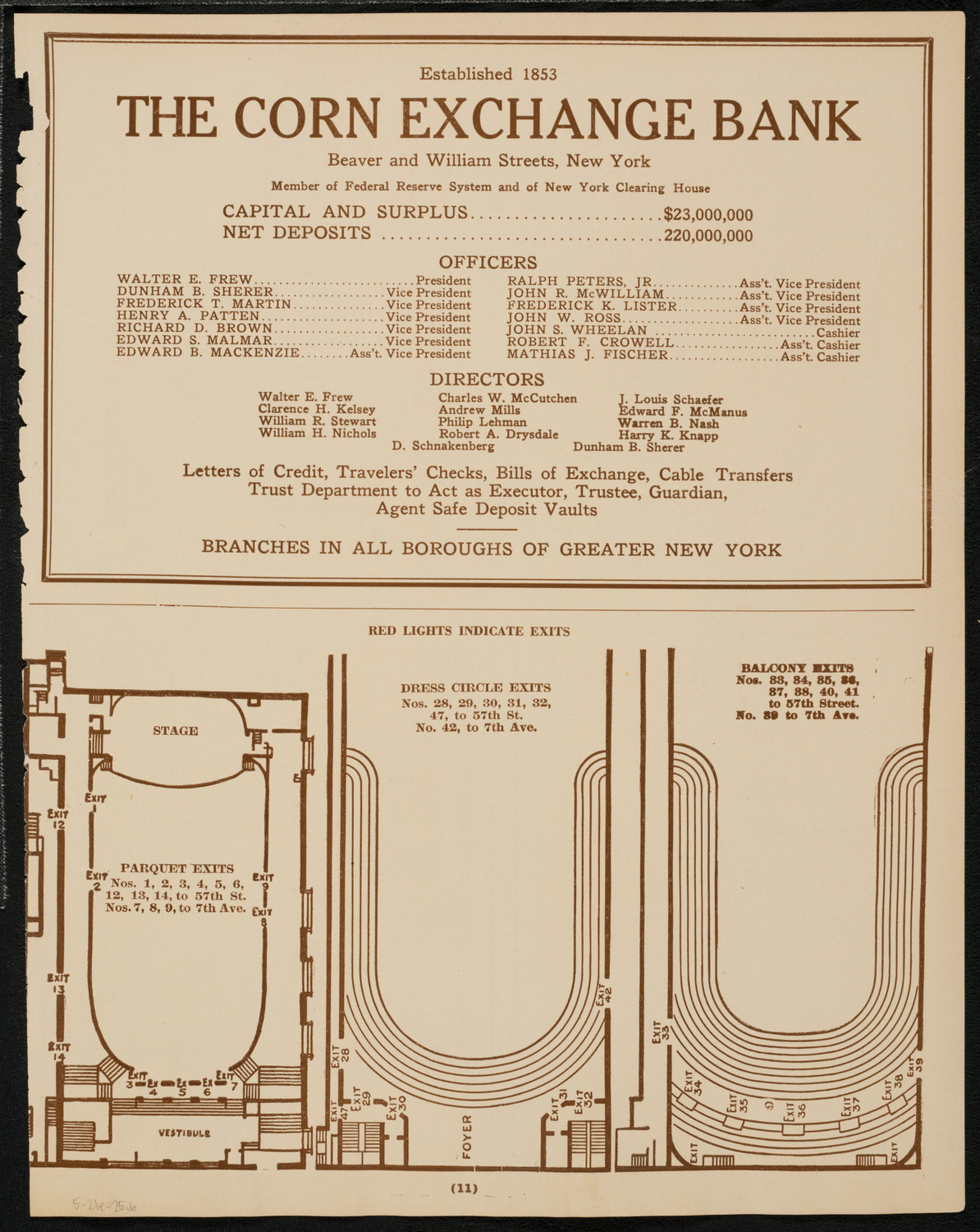 Graduation: College of Pharmacy of the City of New York Columbia University, May 21, 1925, program page 11