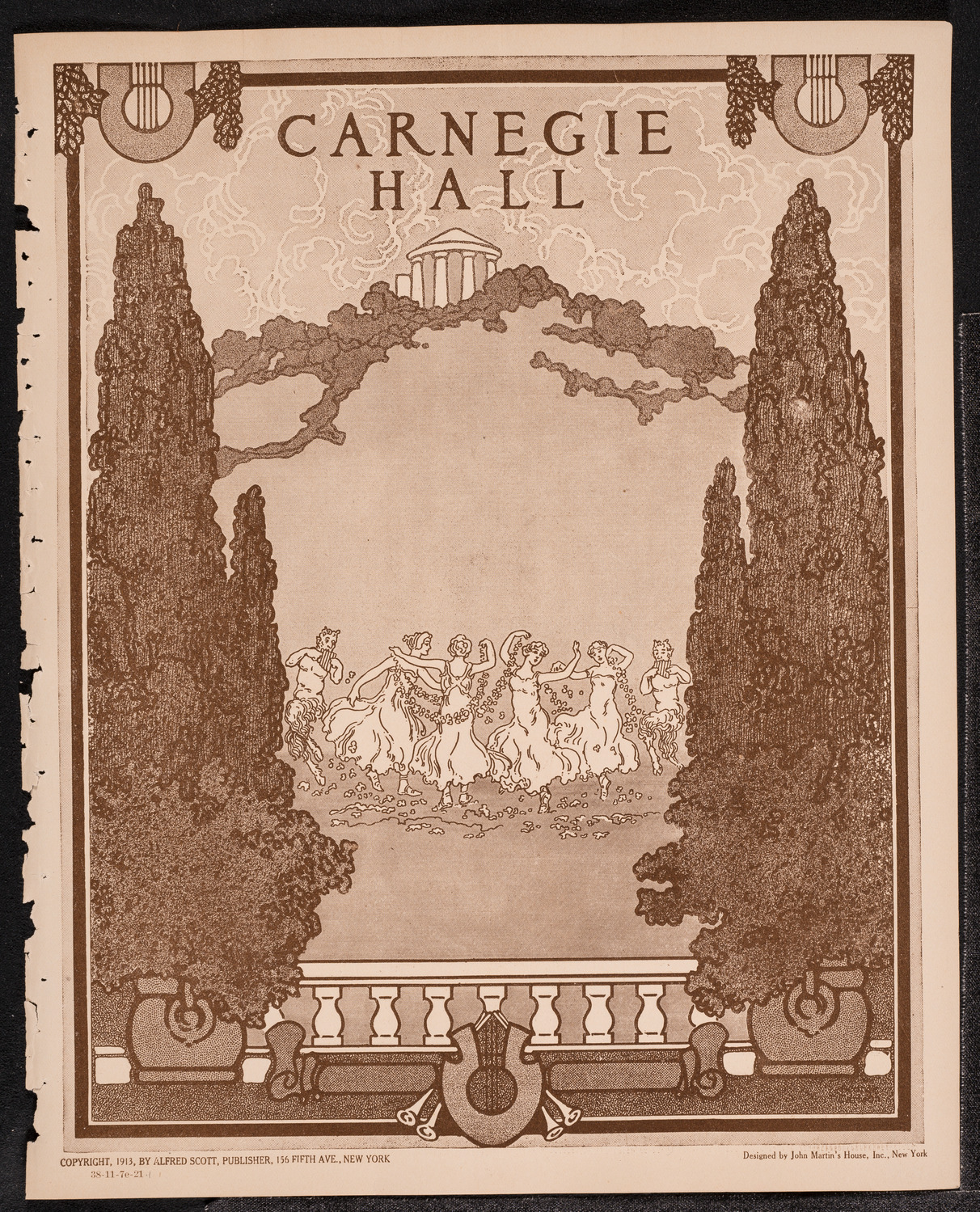 Madeleine MacGuigan, Violin, November 7, 1921, program page 1