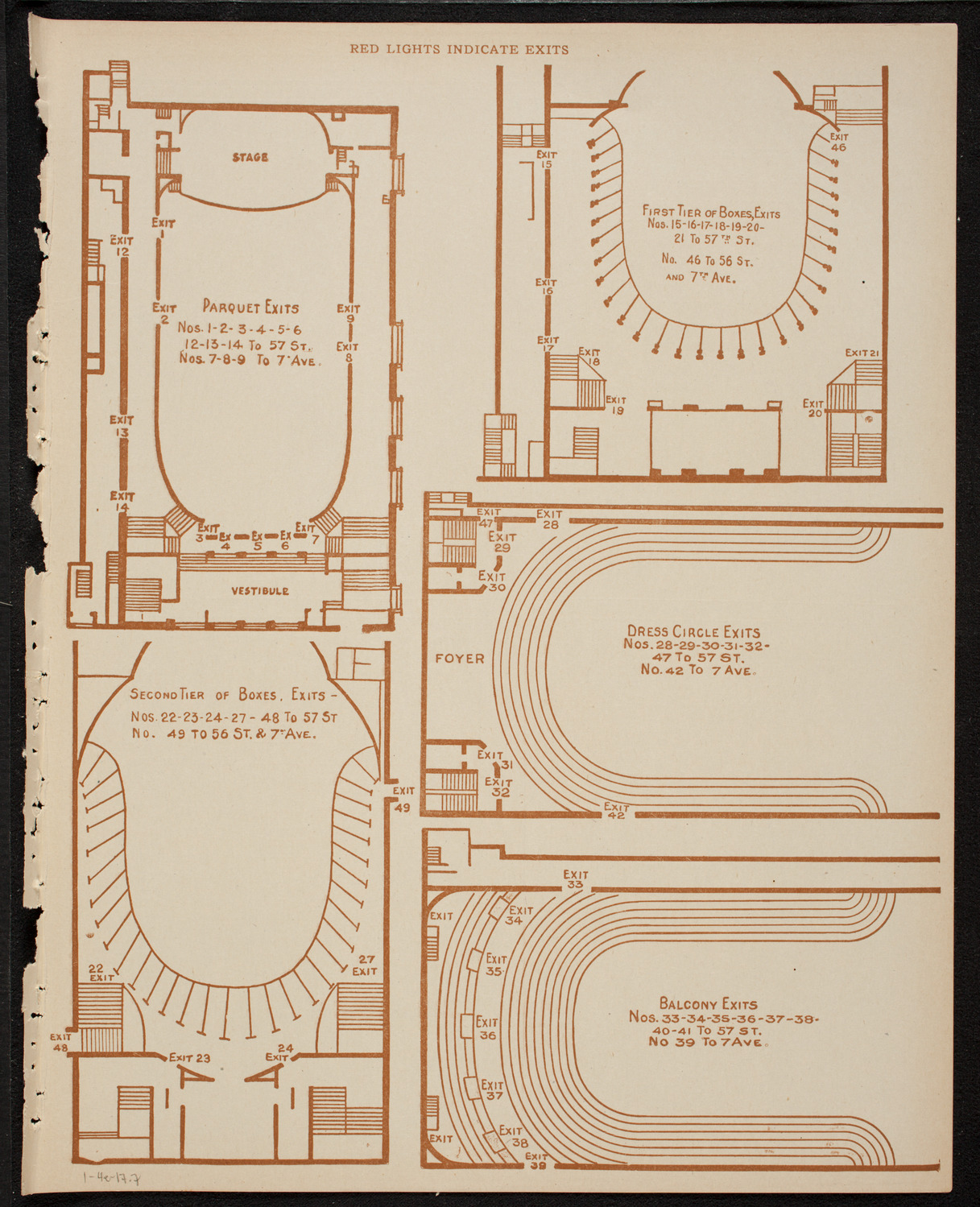 Boston Symphony Orchestra, January 4, 1917, program page 13