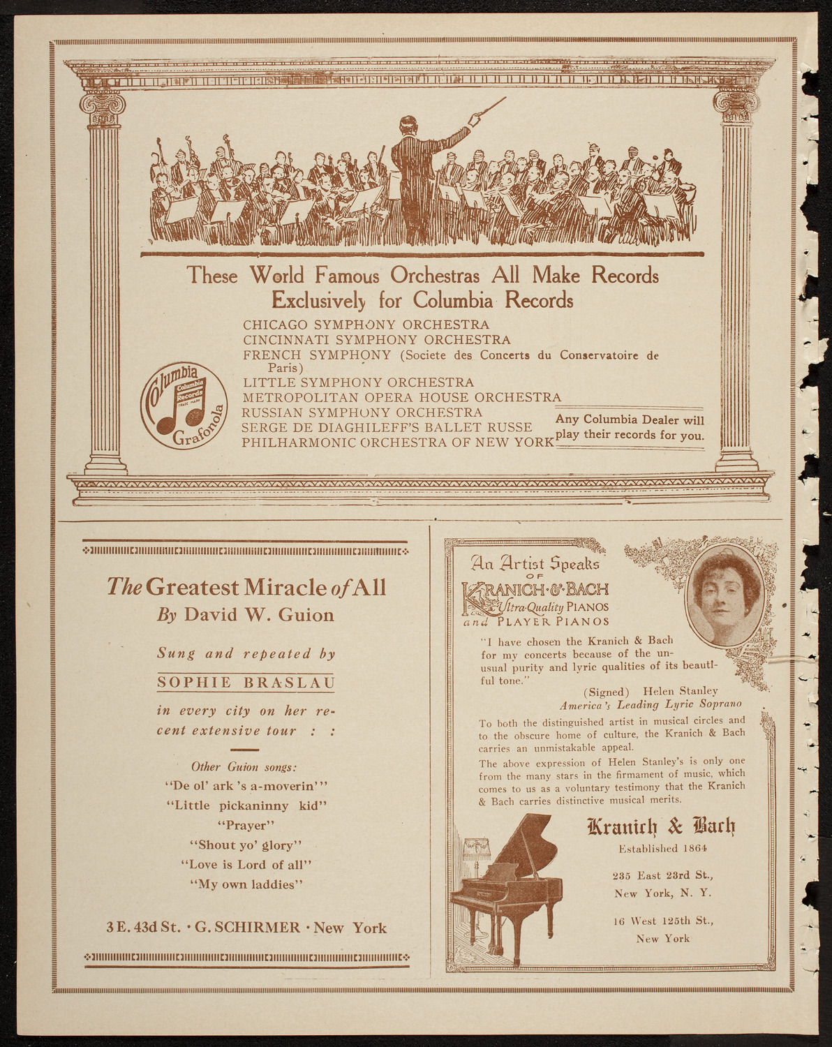 People's Liberty Chorus, March 26, 1920, program page 6