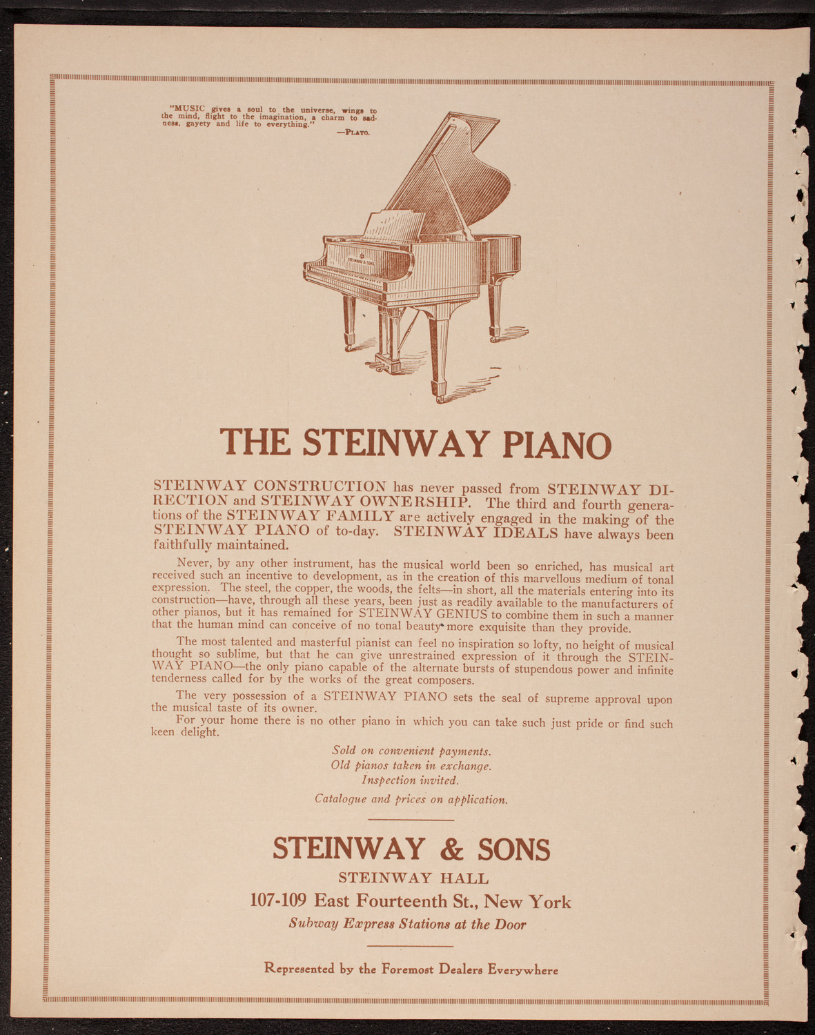 Symphony Concert for Young People, December 13, 1919, program page 4