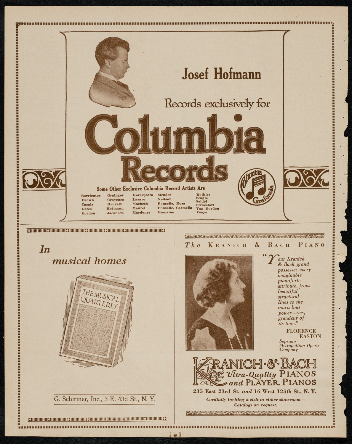 Jewish Teachers' Seminary Concert, February 26, 1922, program page 6