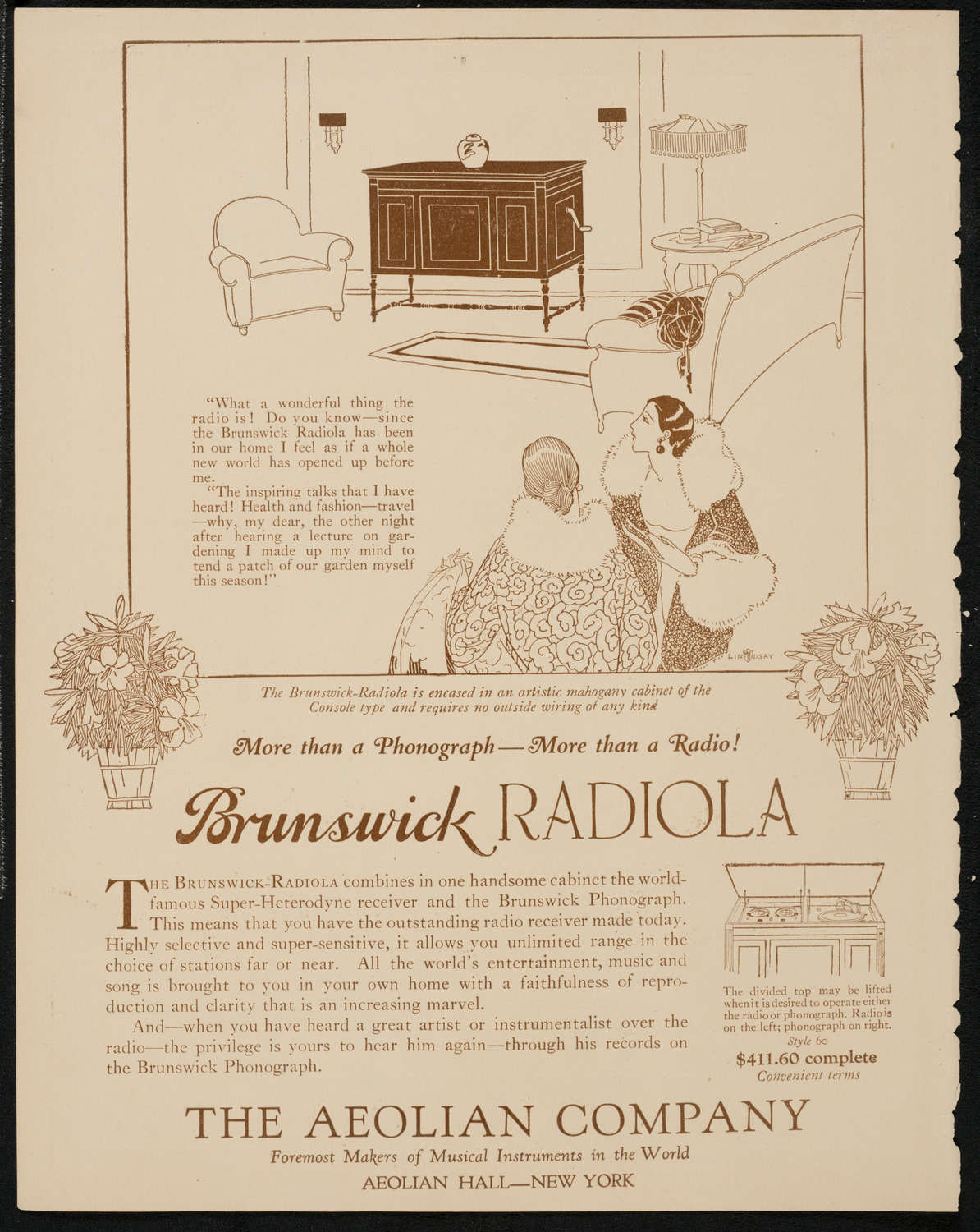 Film: La Casa de la Troya, April 26, 1925, program page 2