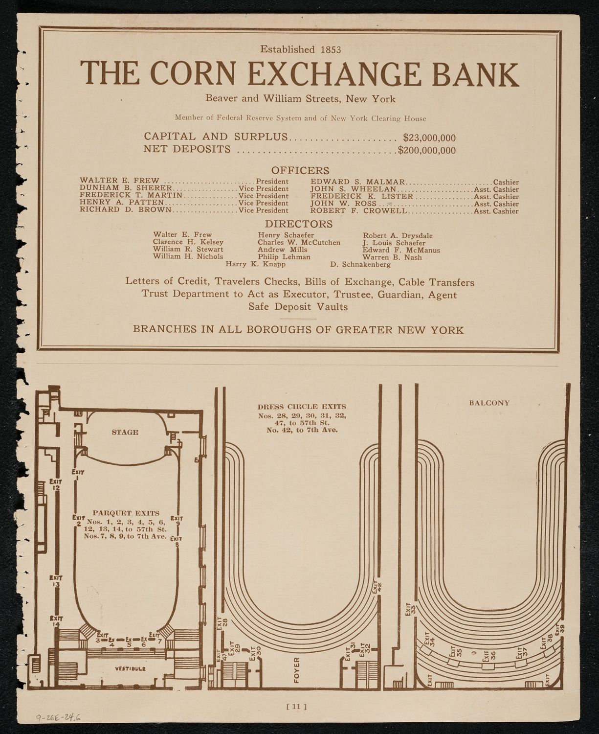 Jubilee Concert by Artist Pupils of Jacob Gegna, September 26, 1924, program page 11