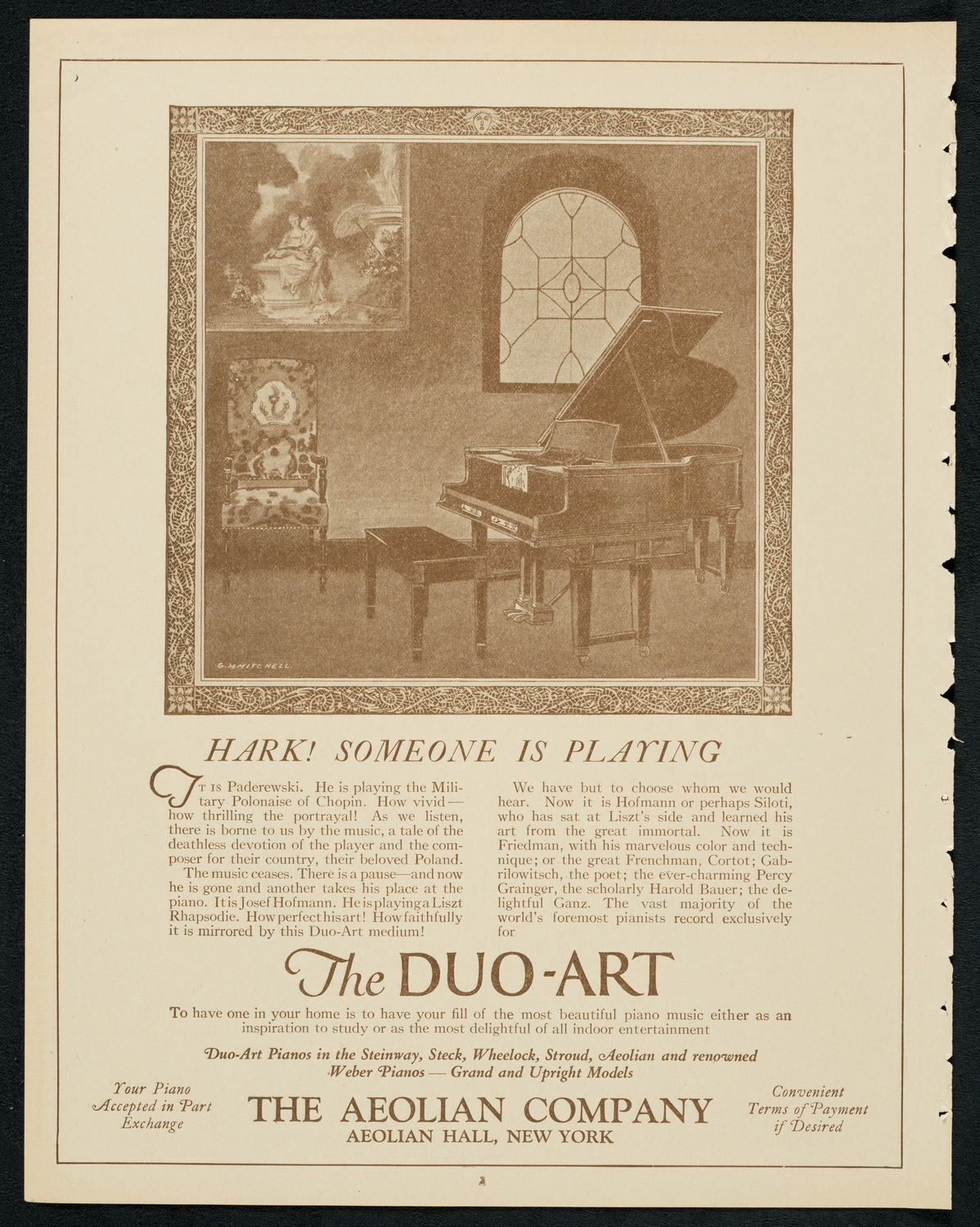 New York Symphony Orchestra, November 1, 1923, program page 2