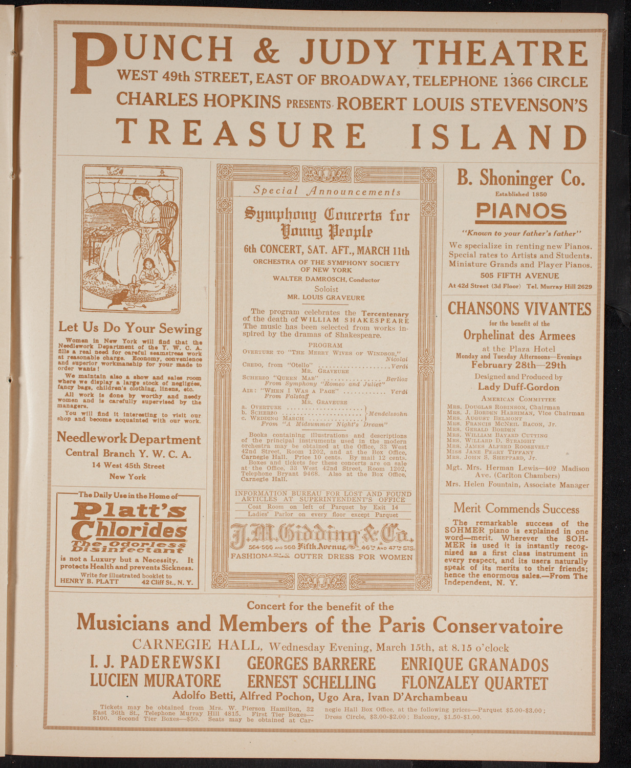 Newman Traveltalks: Brazil, February 27, 1916, program page 9