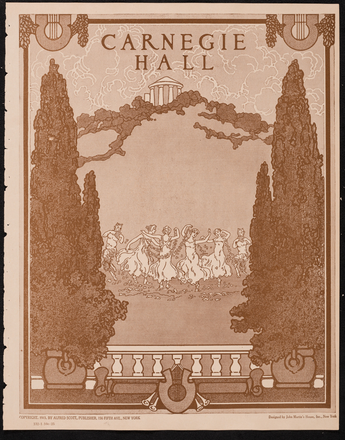 New York Philharmonic, January 10, 1925, program page 1