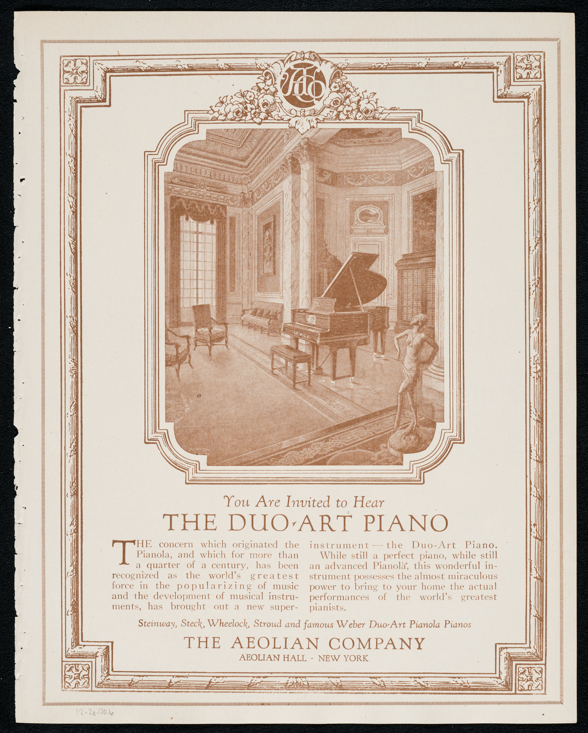 Boston Symphony Orchestra, December 2, 1920, program page 11