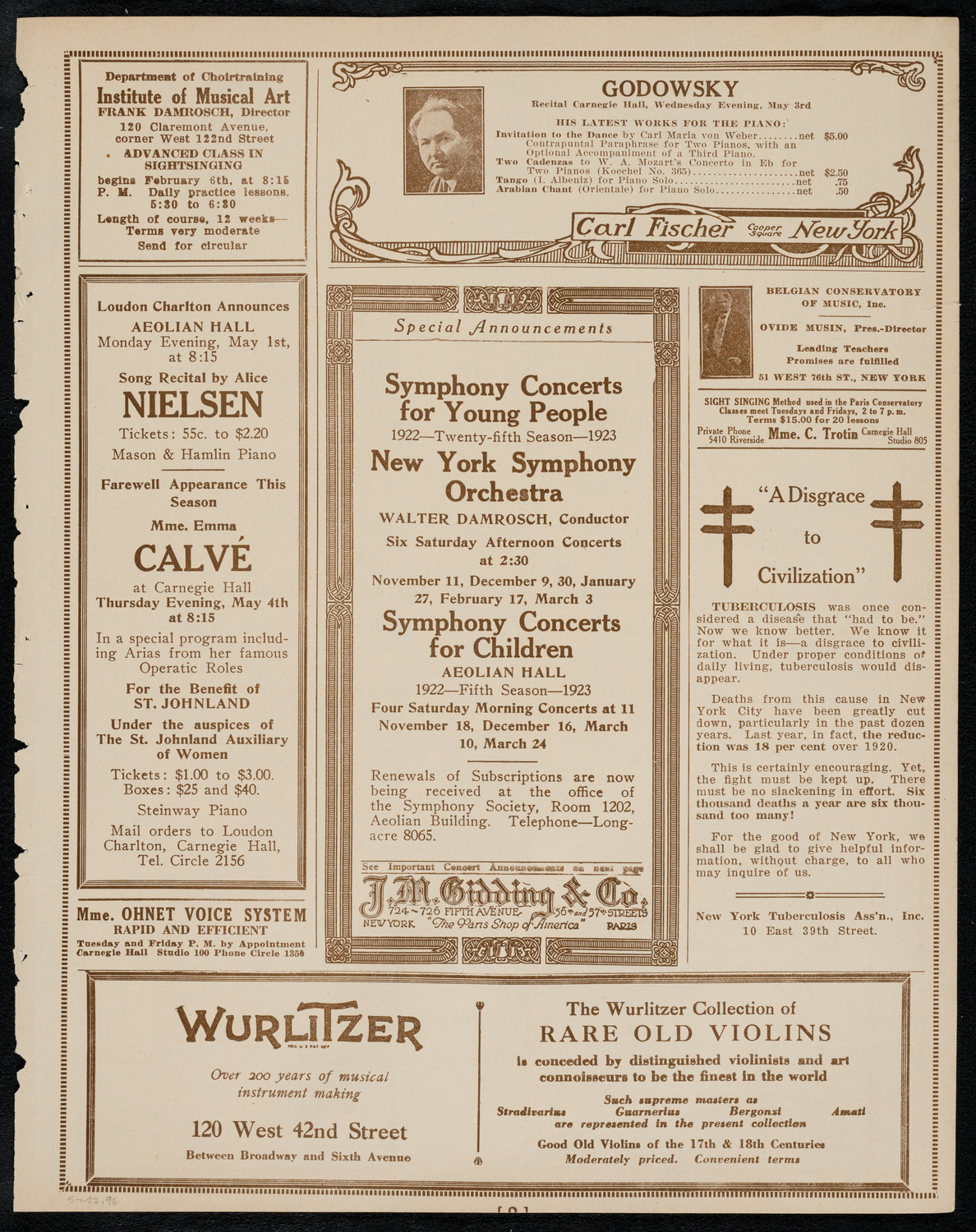 Haiti-Santo Domingo Independence Society, May 1, 1922, program page 9