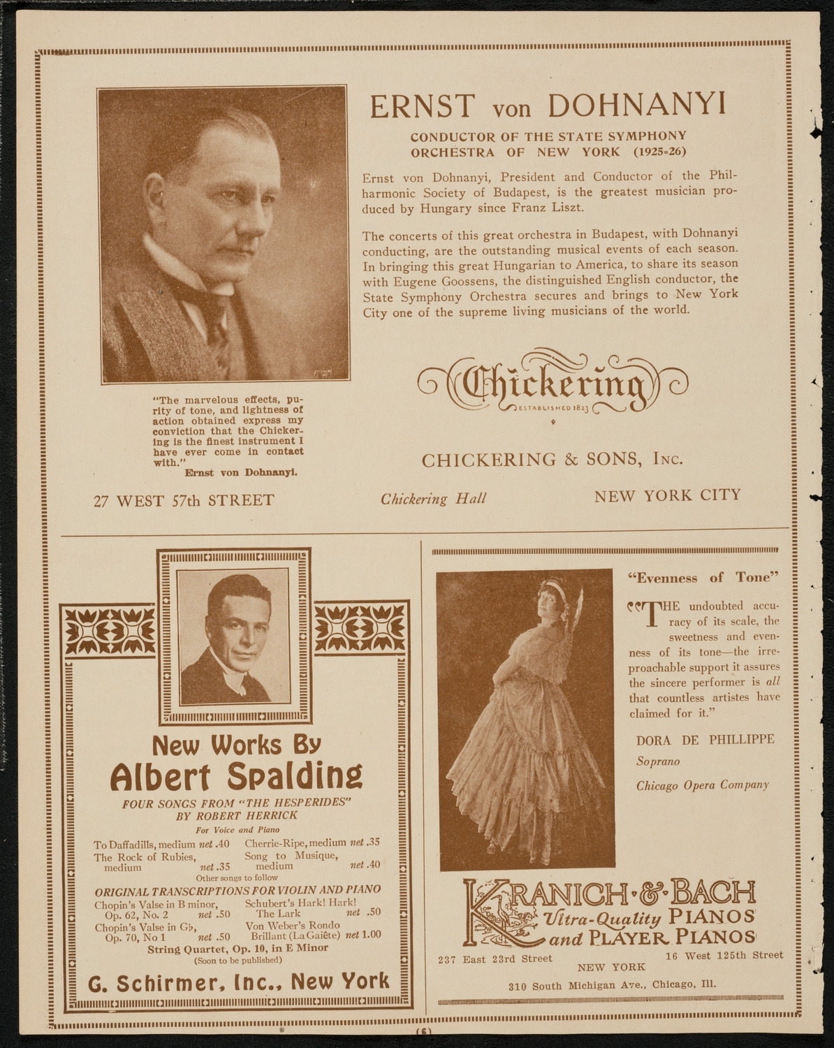 Meeting: Columbia Presbyterian Medical Center, April 30, 1925, program page 6