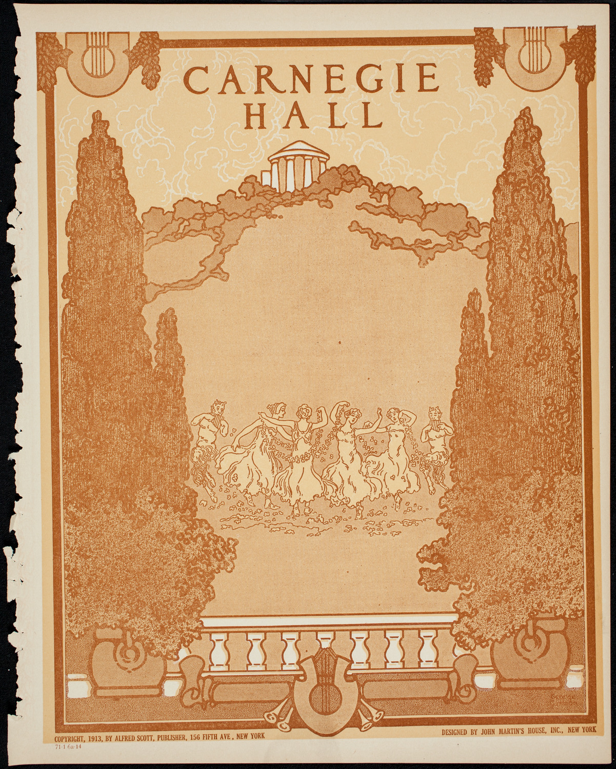 Alma Gluck, Soprano, January 6, 1914, program page 1