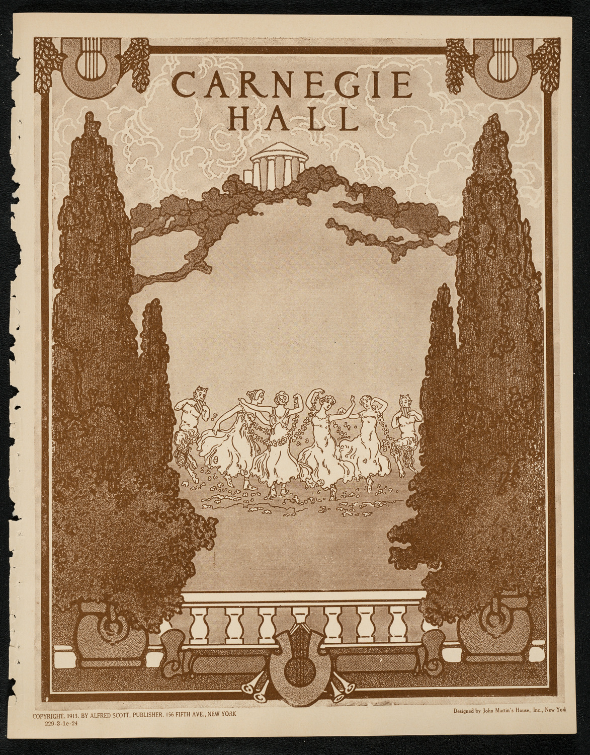 Intercollegiate Glee Club Contest, March 1, 1924, program page 1