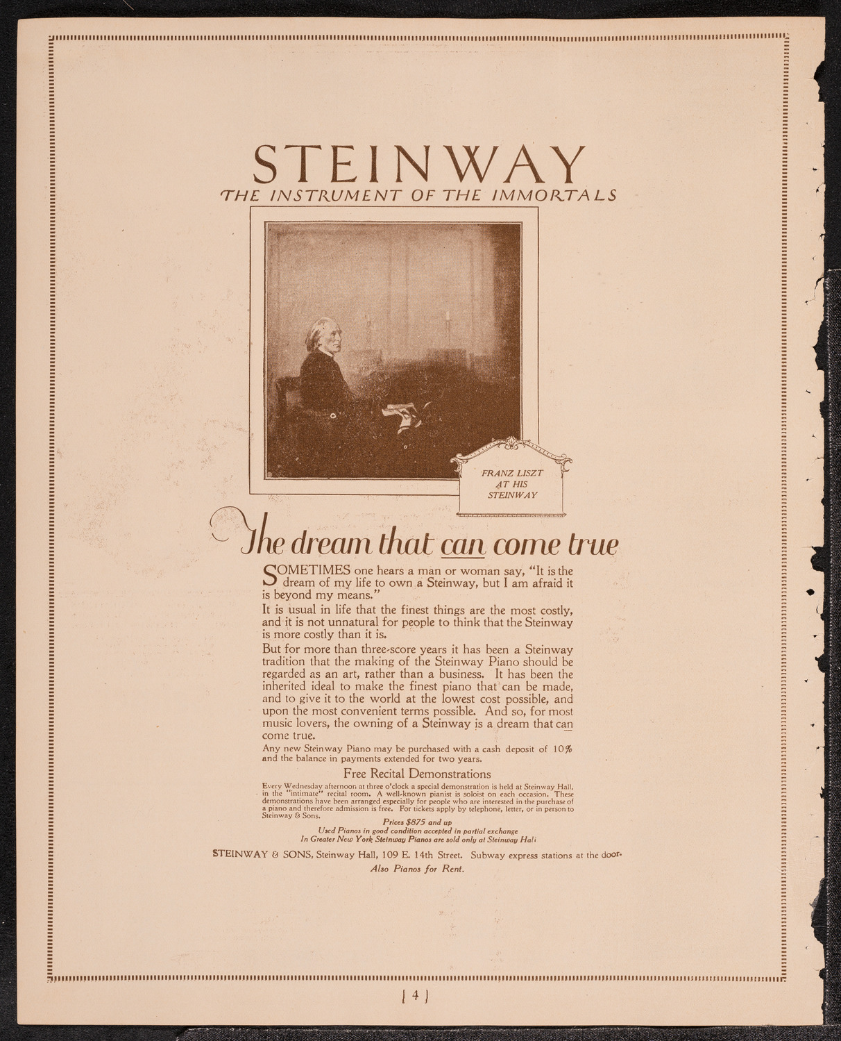 Newman Traveltalks: Alaska, November 20, 1921, program page 4