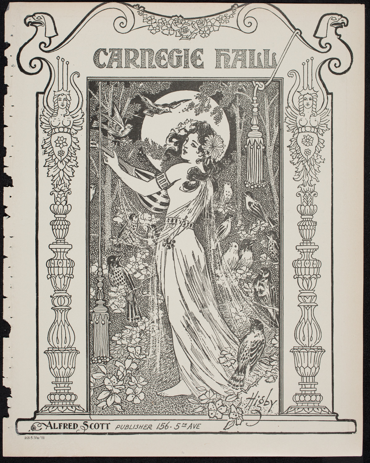 Wartburg Orphans' Farm School Juvenile Orchestra, May 30, 1911, program page 1