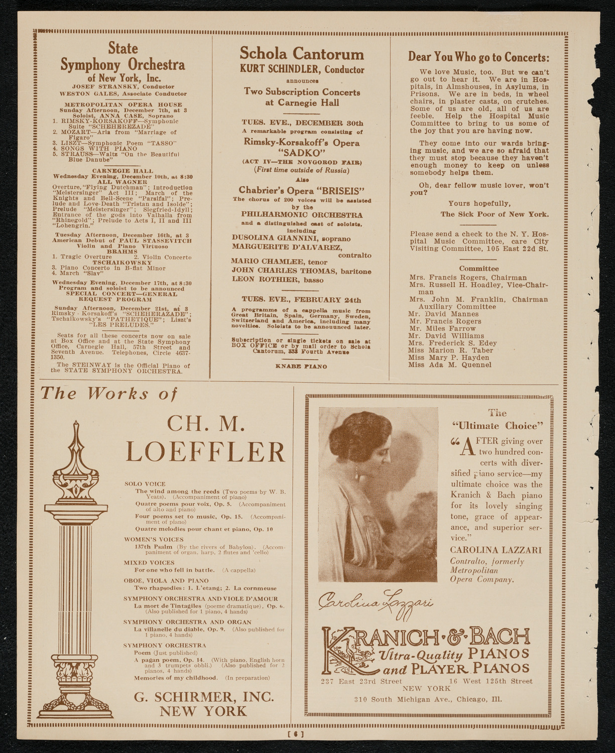 Newman Traveltalks: Siam and Borneo, December 7, 1924, program page 6