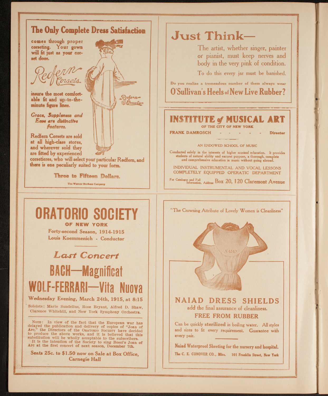 Katharine Goodson, Piano, February 4, 1915, program page 2
