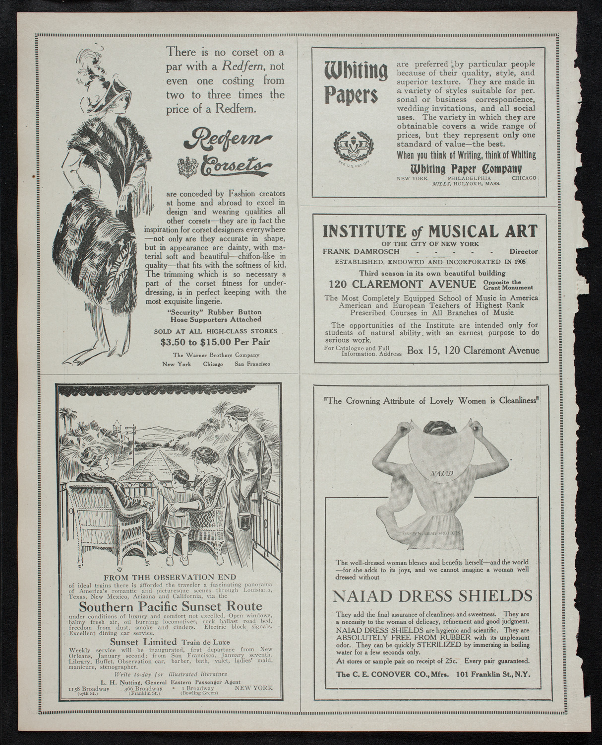 Newman Traveltalks: Rural France, November 24, 1912, program page 2