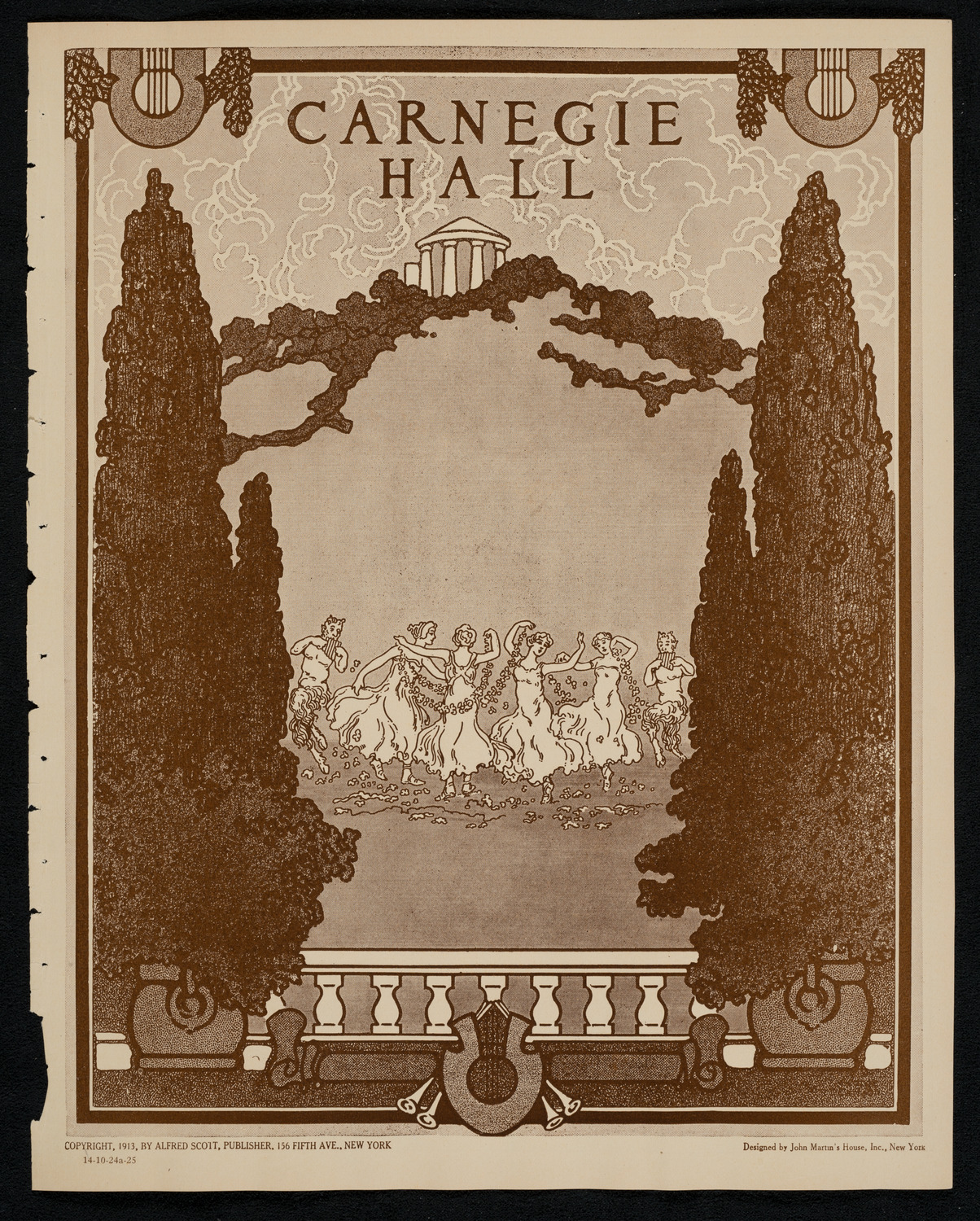 Mabel Garrison, Soprano, October 24, 1925, program page 1