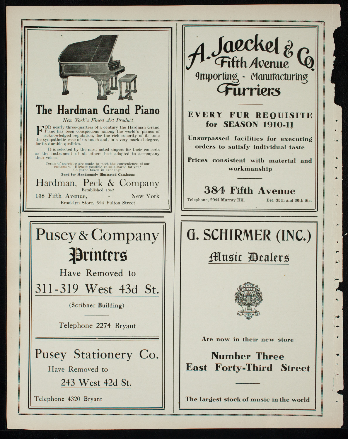 Newman's Illustrated Talks on Travel Topics, October 23, 1910, program page 8