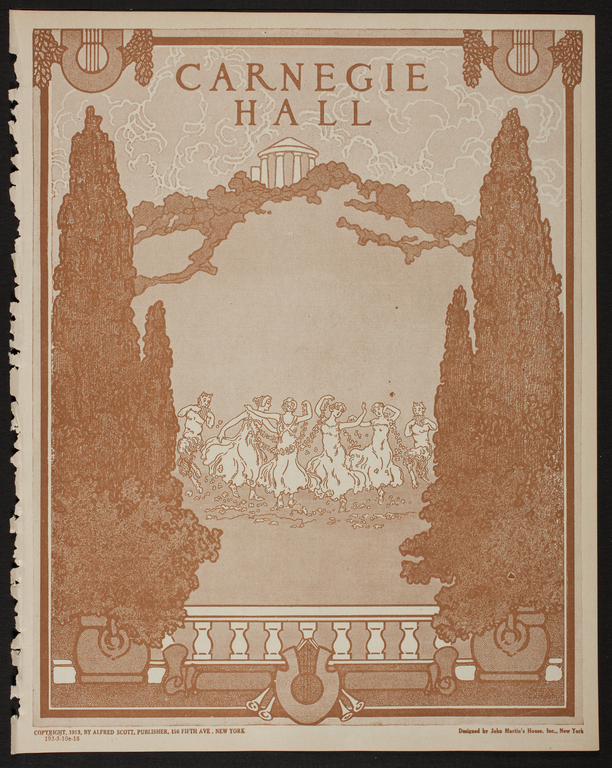 Lecture by Sergeant Arthur Guy Empey, March 10, 1918, program page 1
