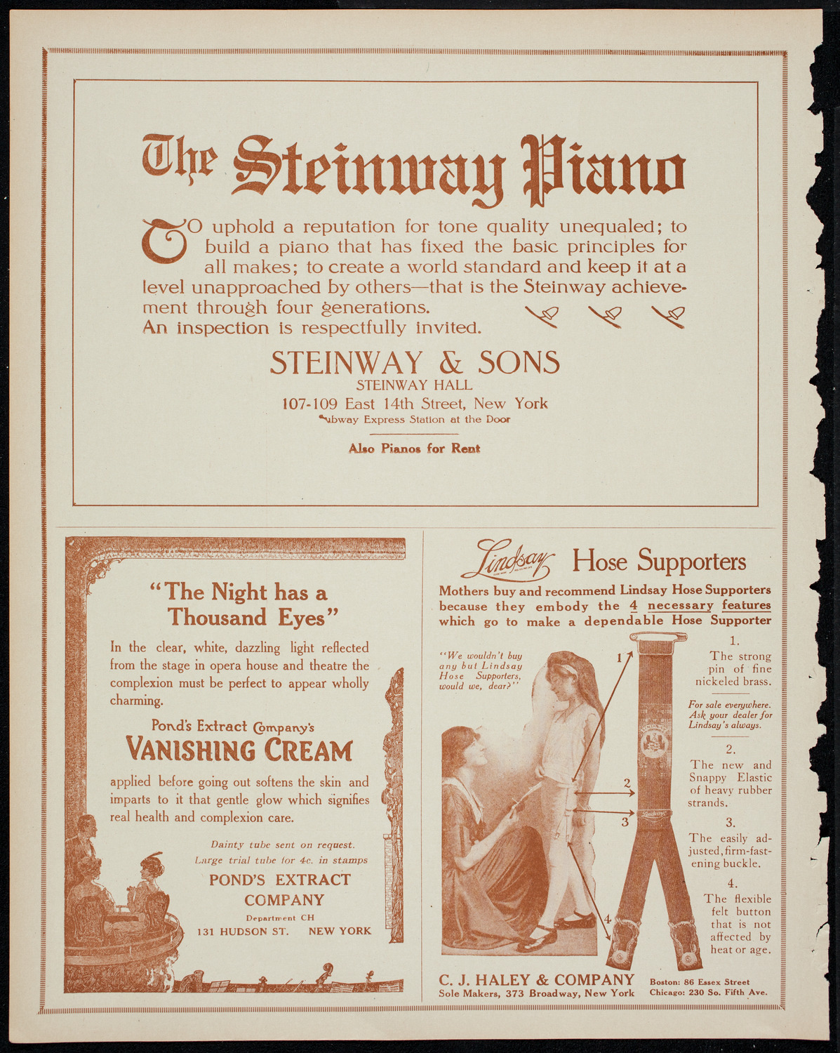 Newman Traveltalks: London -- Today, March 8, 1914, program page 4