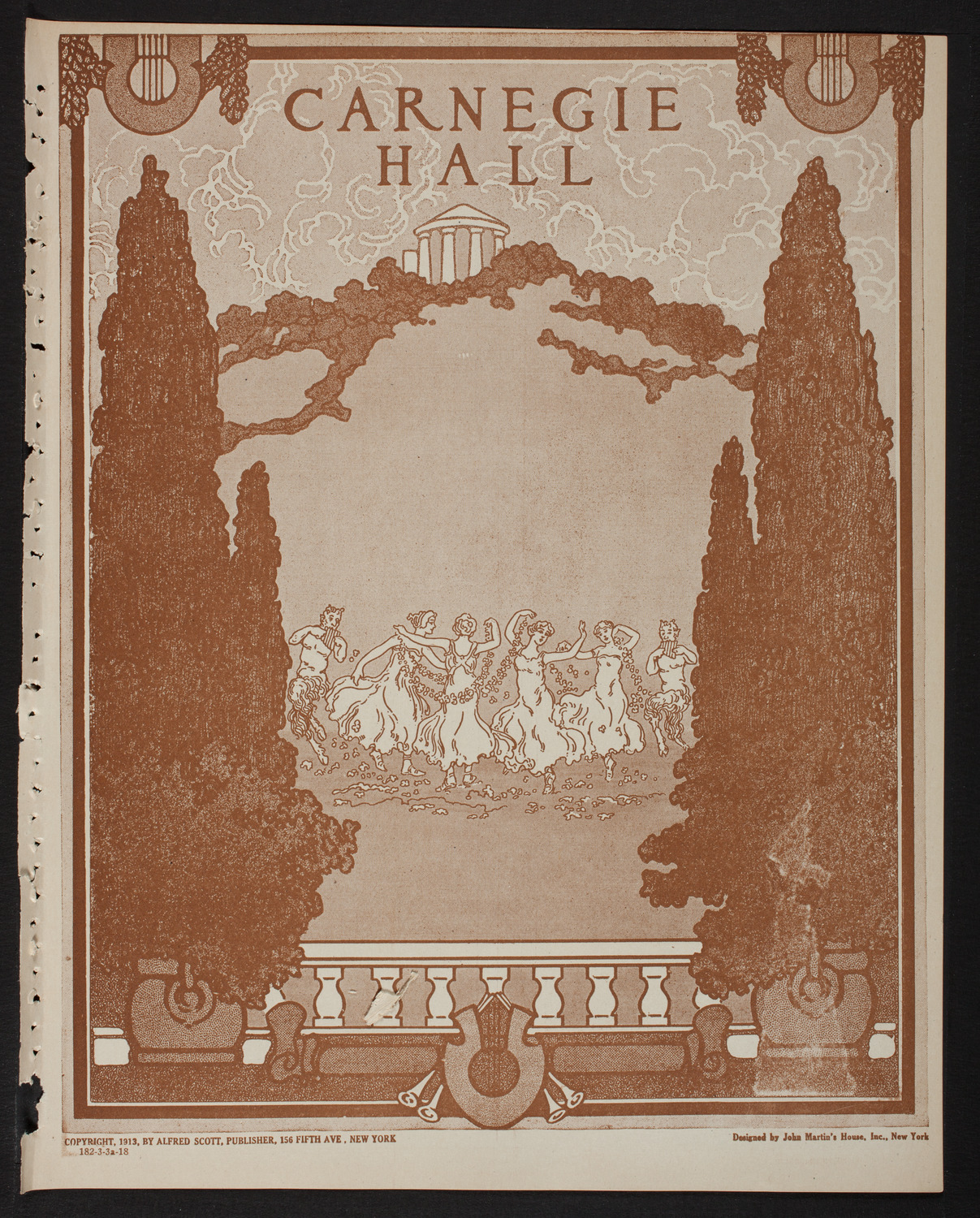 New York Philharmonic, March 3, 1918, program page 1