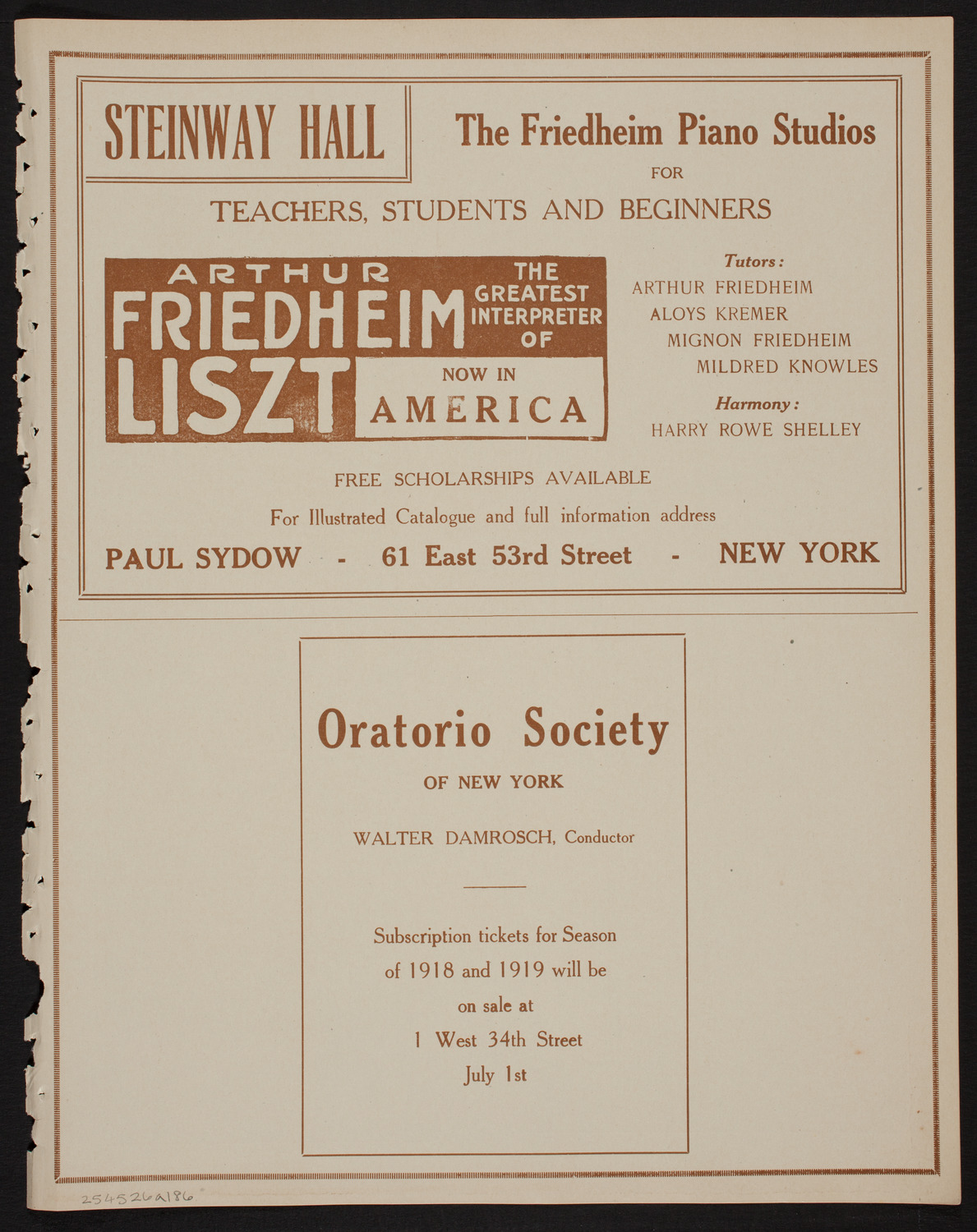 New York Evening Call Tenth Anniversary Celebration, May 26, 1918, program page 11