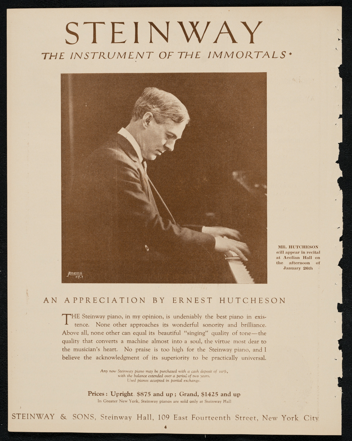 Symphony Concert for Young People, January 26, 1924, program page 4