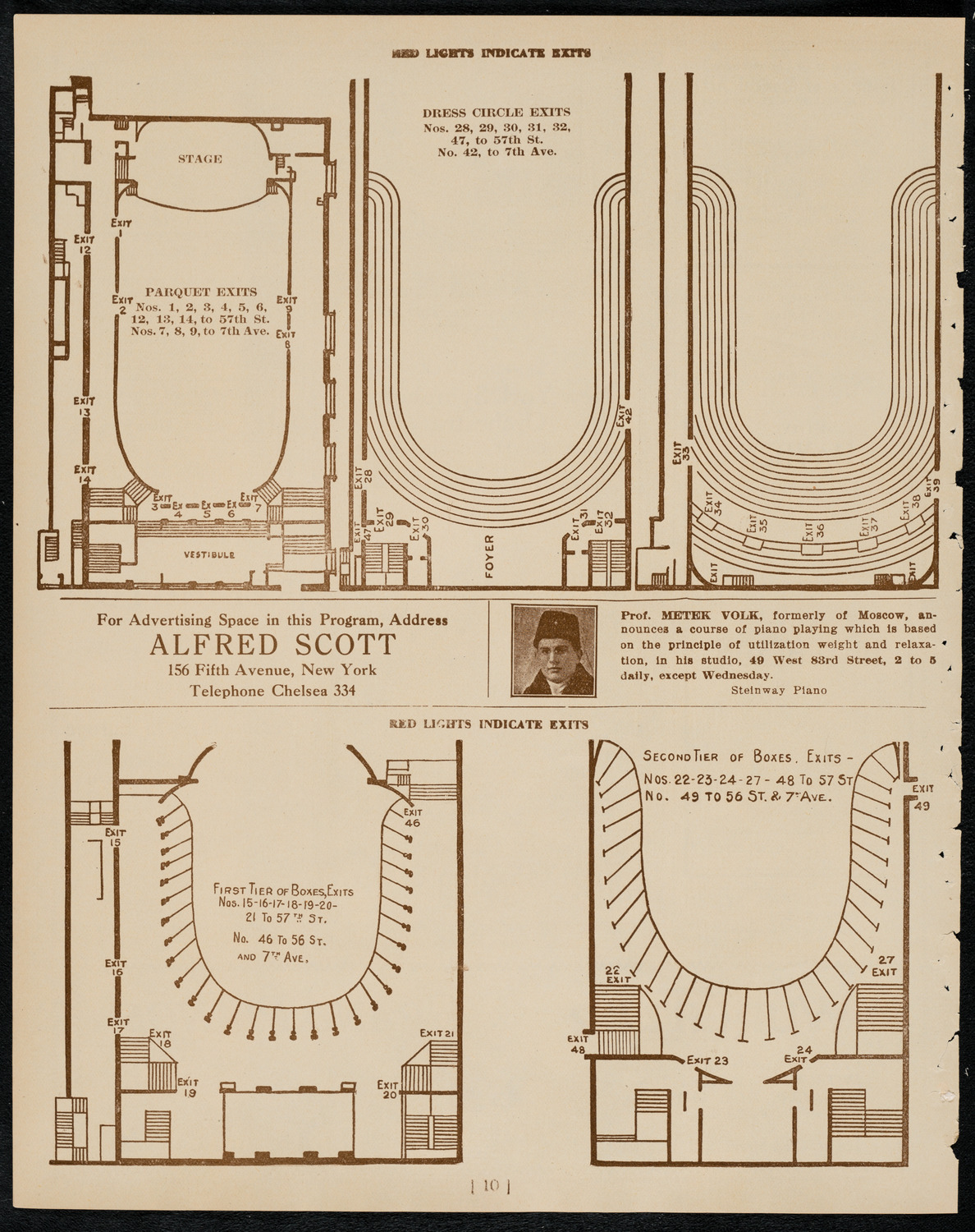 Philadelphia Orchestra, February 7, 1922, program page 10