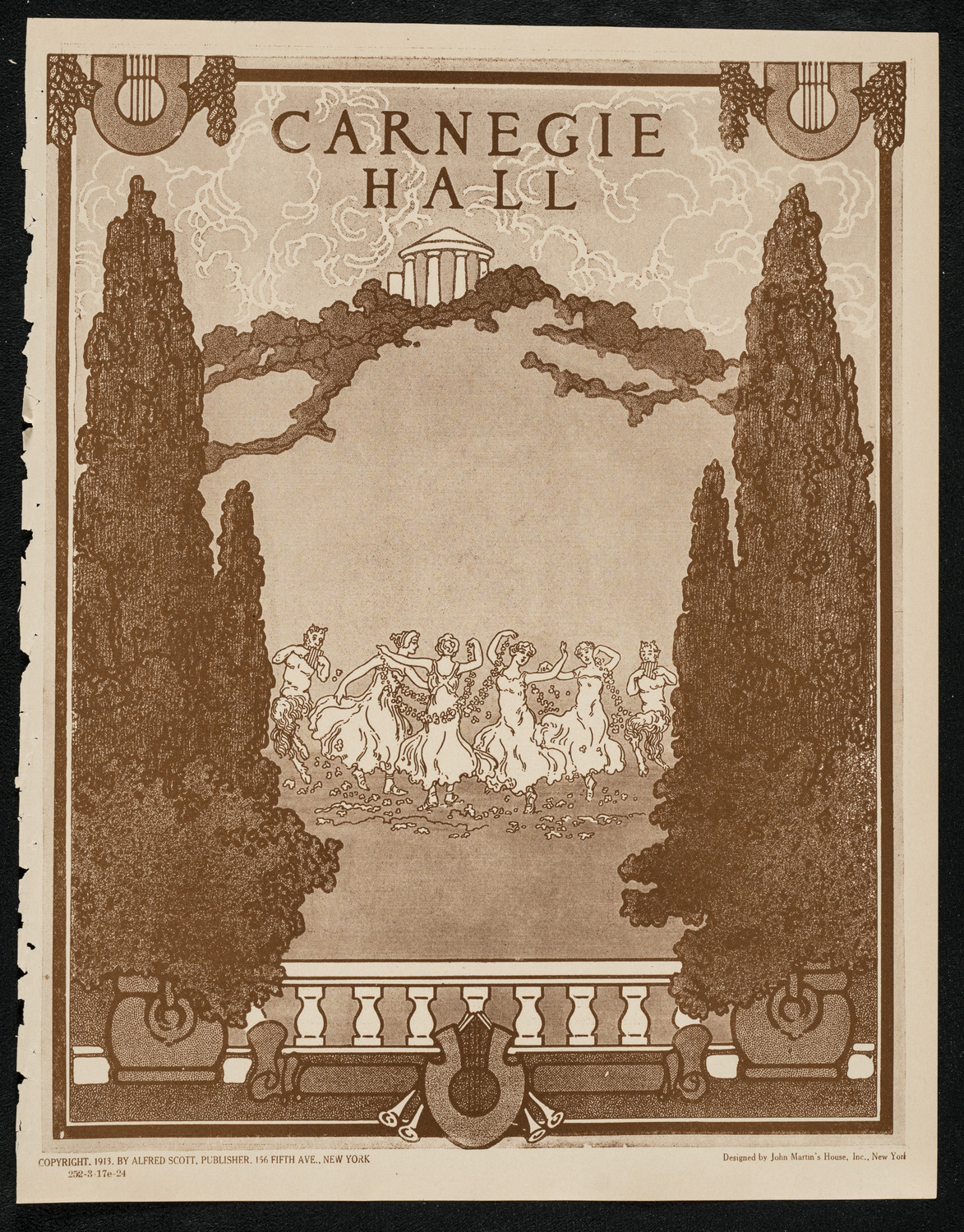 Vladimir de Pachmann, Piano, March 17, 1924, program page 1