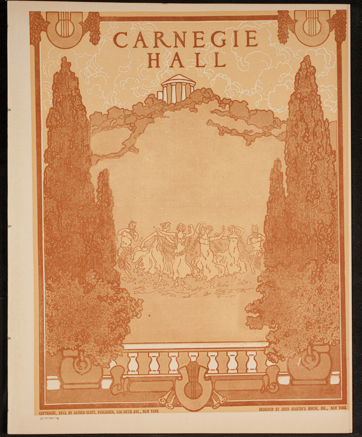 Elmendorf Lecture: Around Northern Europe, November 22, 1914, program page 1