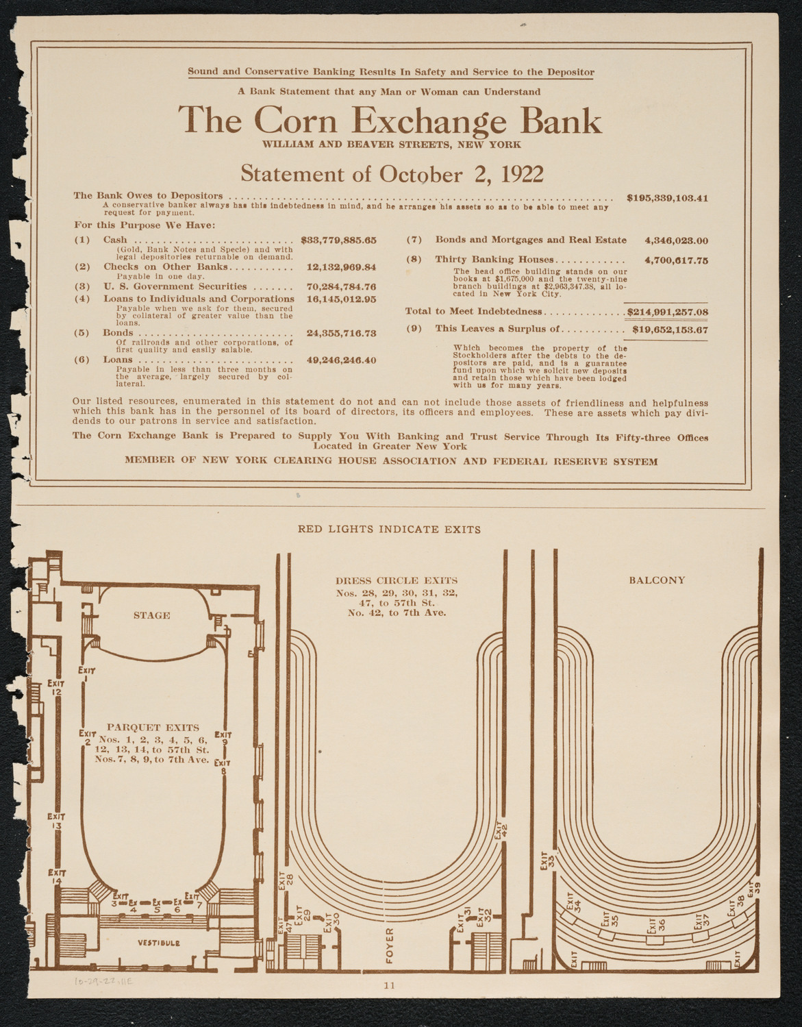 New York College of Music and American Conservatory of Music Faculty Concert with Orchestra, October 29, 1922, program page 11