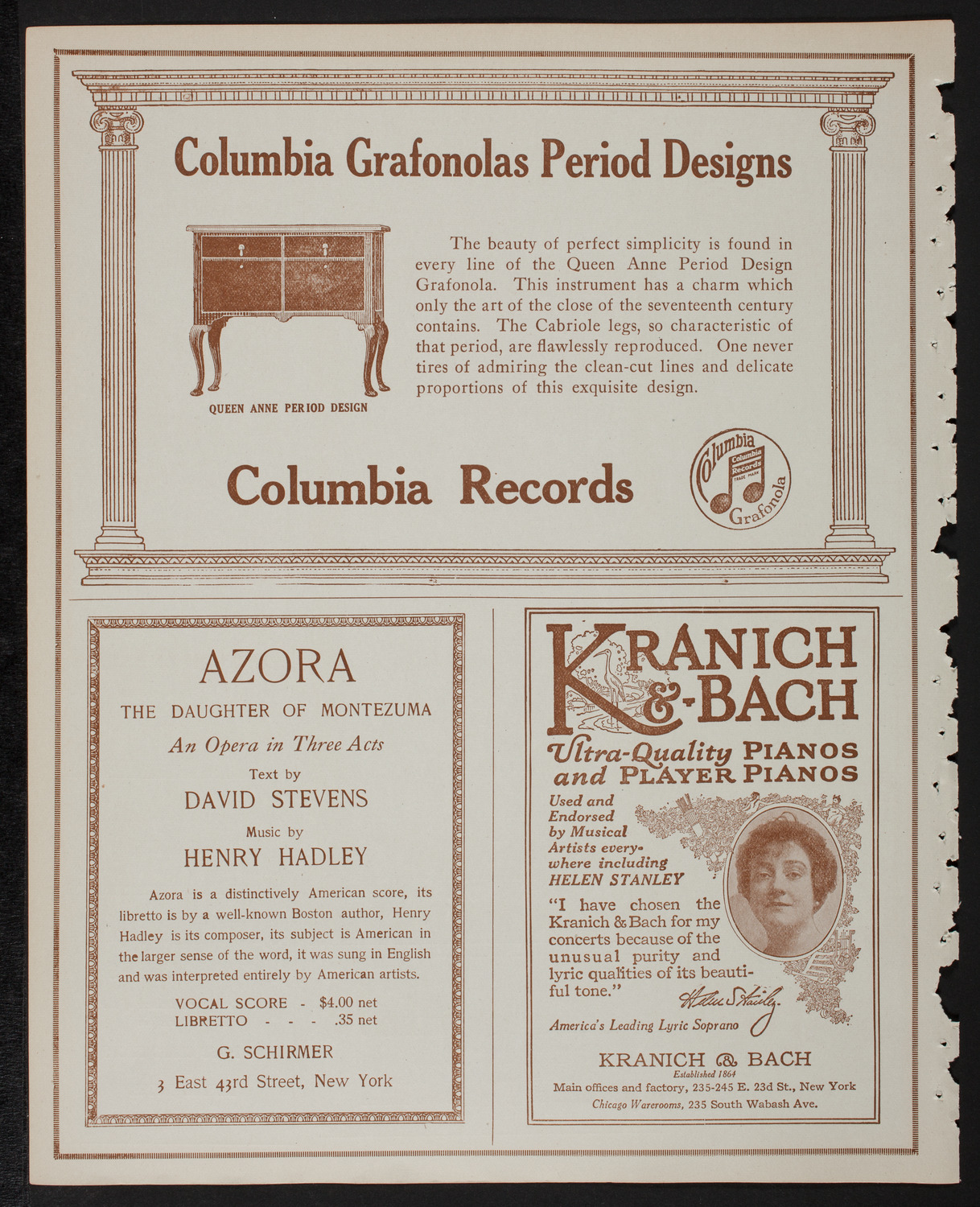 New York Symphony Orchestra, February 2, 1918, program page 6