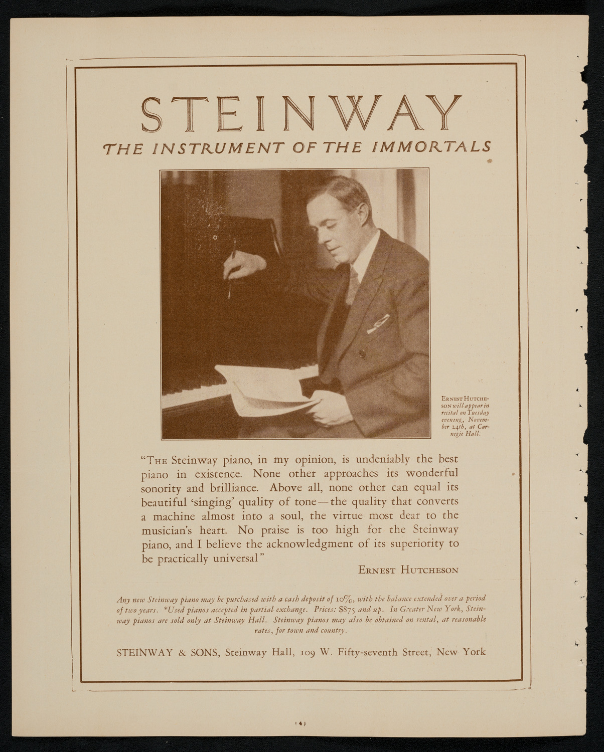 Newman Traveltalks: Berlin and Germany, November 22, 1925, program page 4
