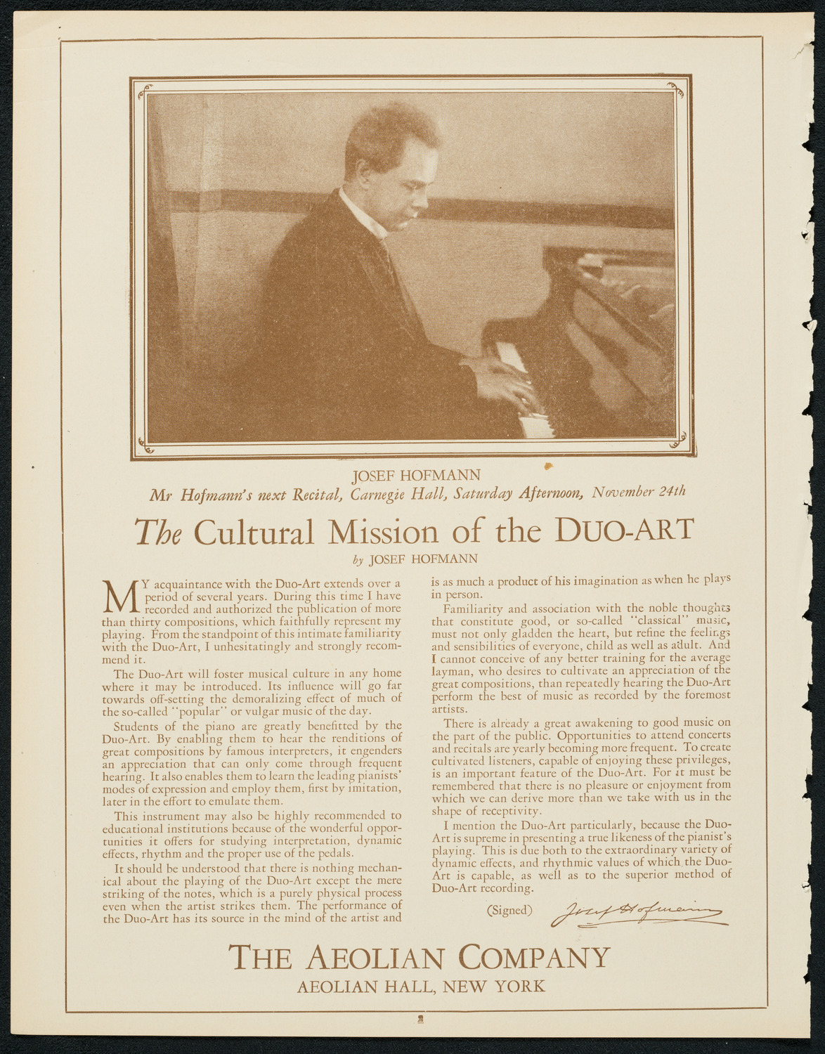 Newman Traveltalks: Chile, November 18, 1923, program page 2