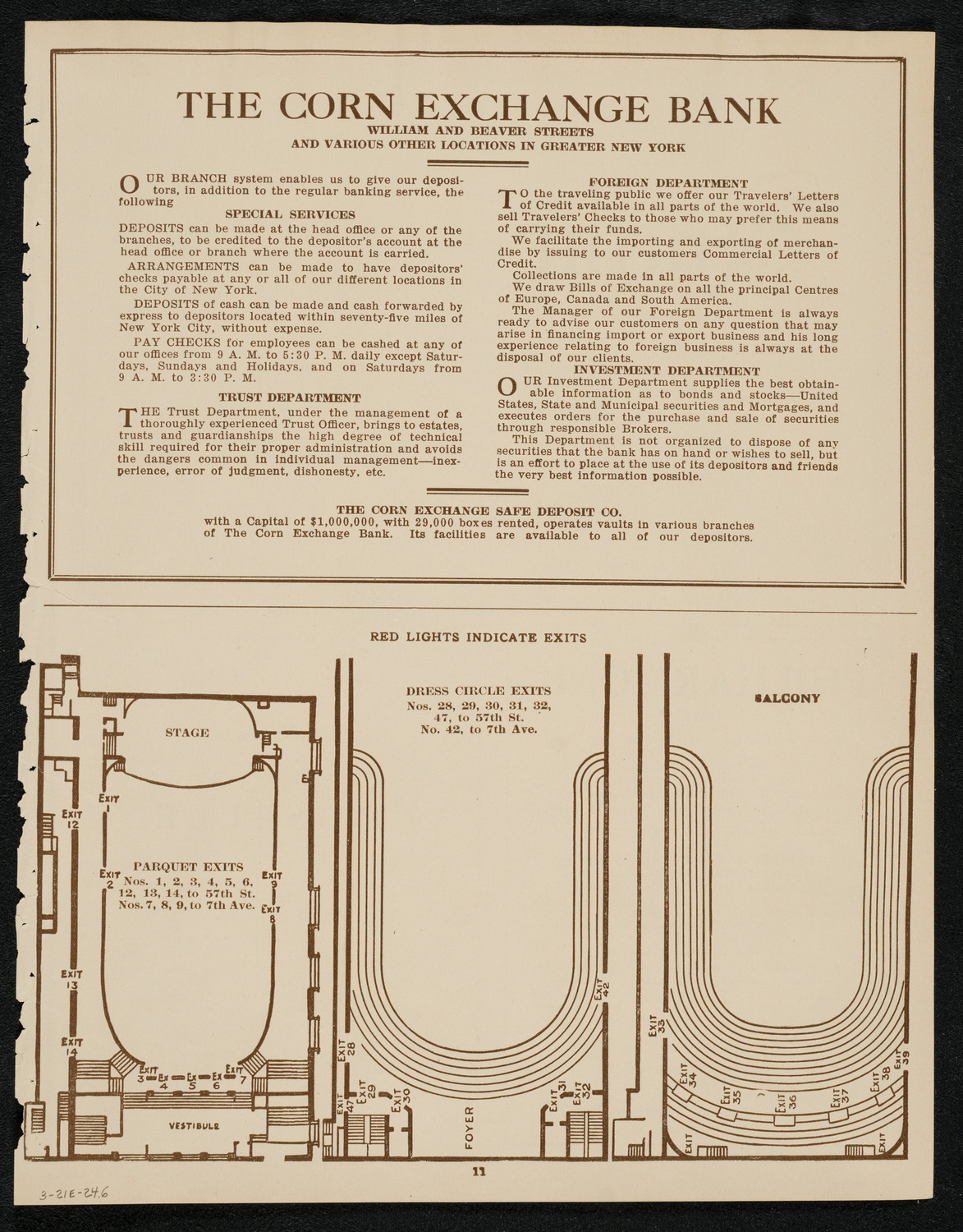 Bronislaw Huberman, Violin, March 21, 1924, program page 11