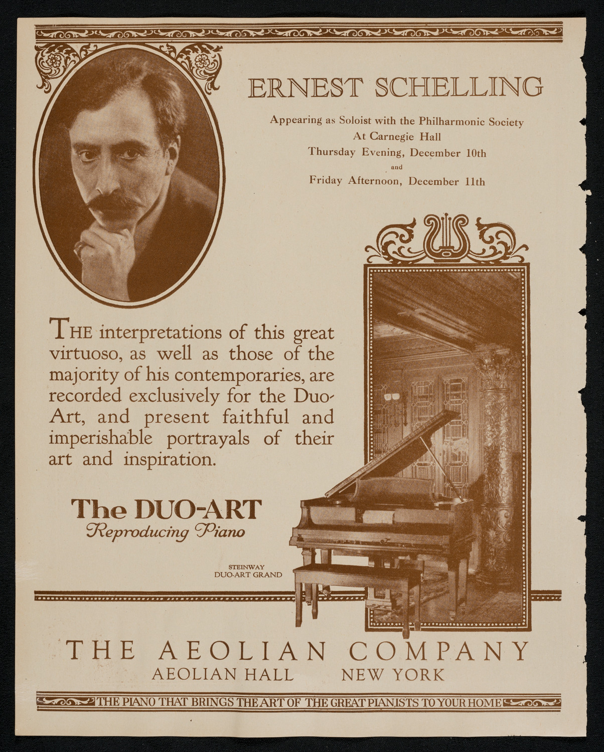 New York Philharmonic, December 11, 1925, program page 2