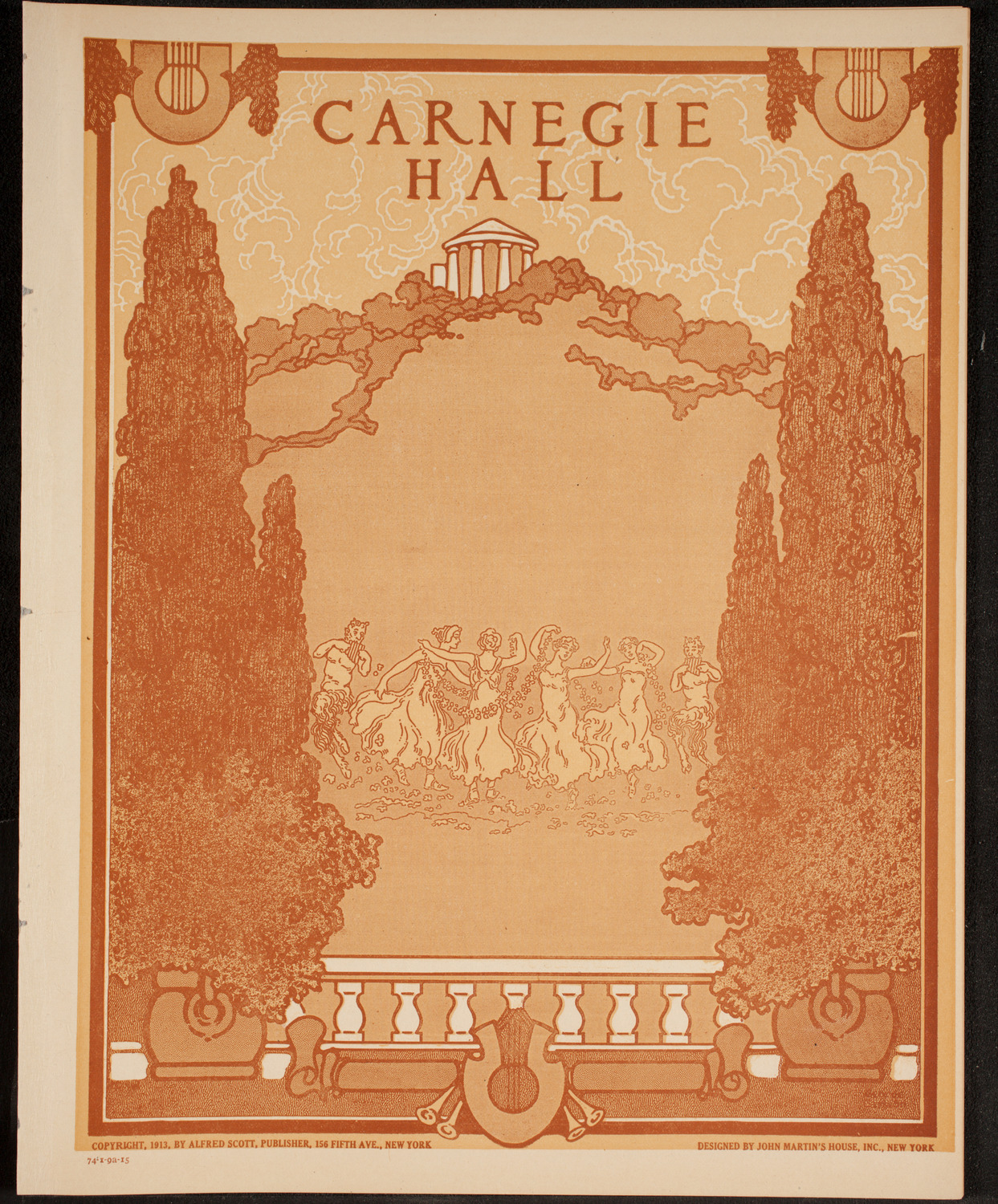 Boston Symphony Orchestra, January 9, 1915, program page 1