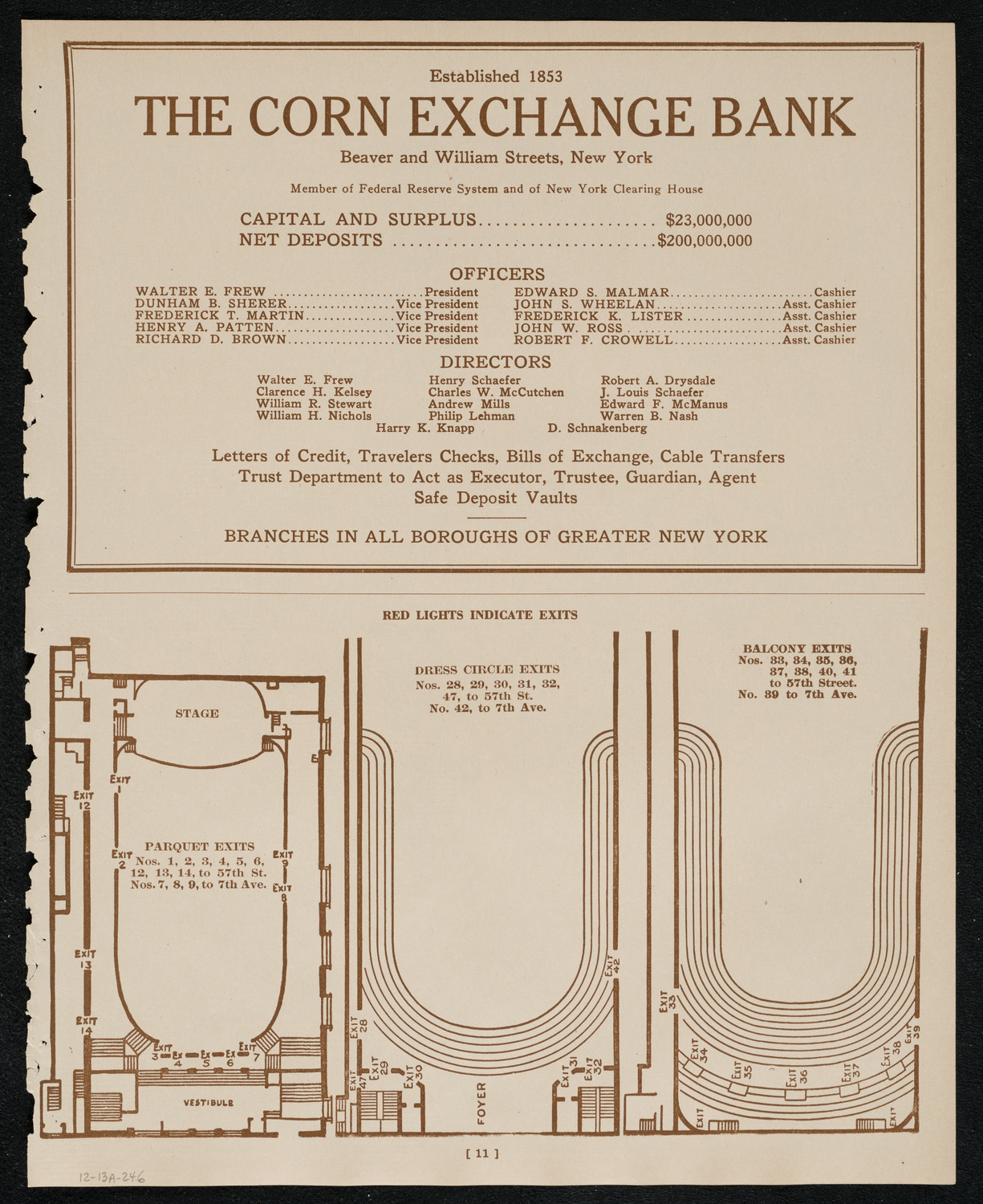 Paul Kochanski, Violin, December 13, 1924, program page 11
